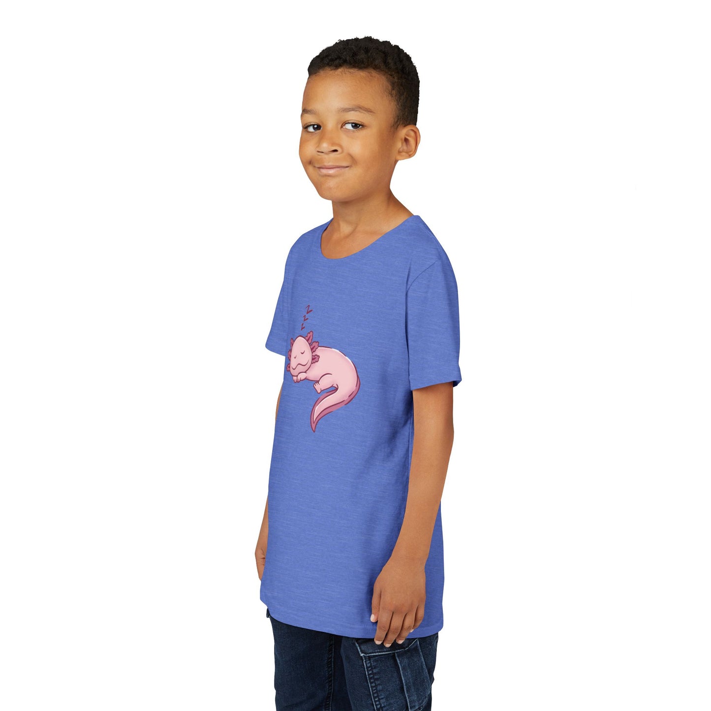 Axolotl Sleeping Youth Tee Shirt by Zoo Guide™