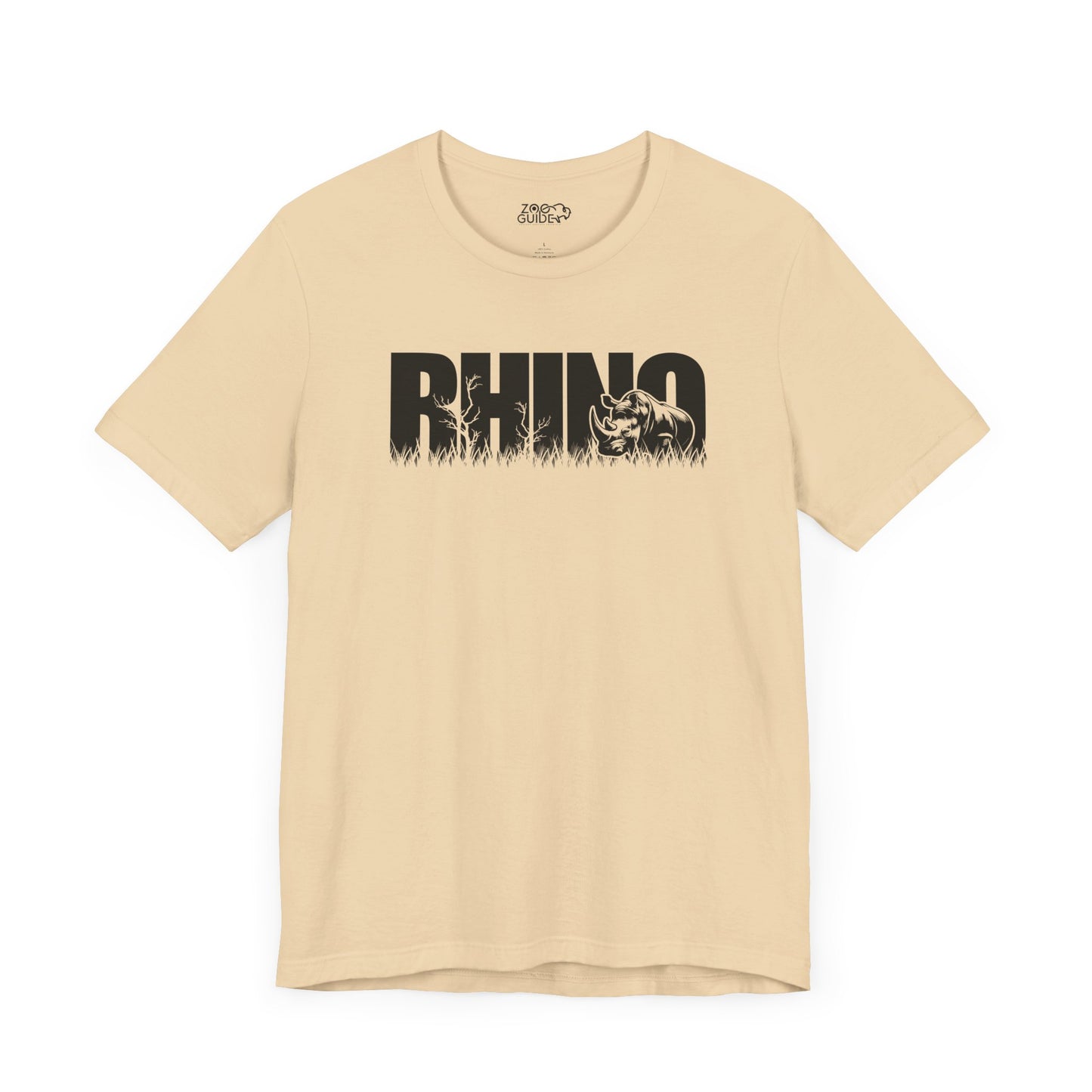 RHINO Adult Unisex Tee Shirt by Zoo Guide™