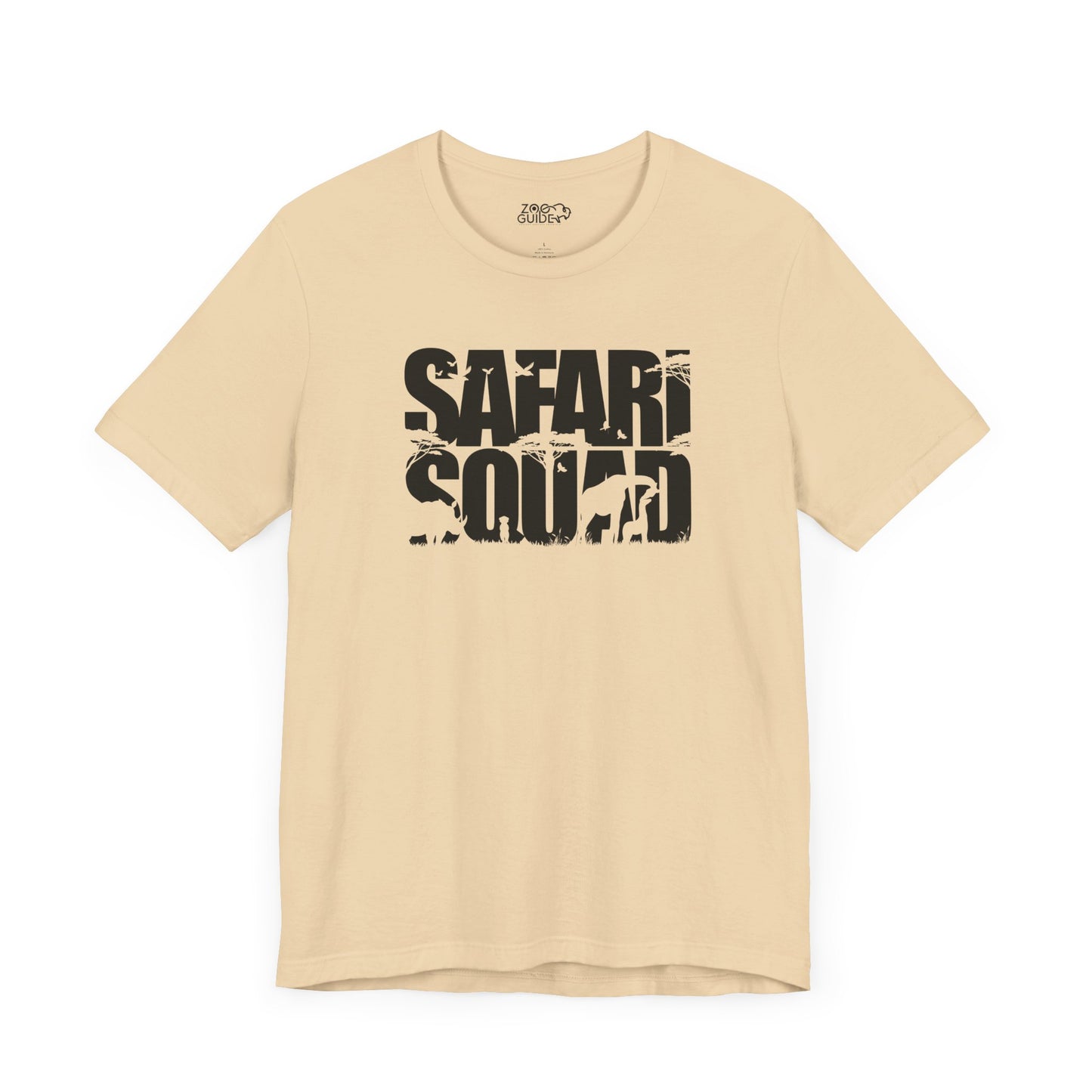 Safari Squad Adult Unisex Tee Shirt by Zoo Guide™