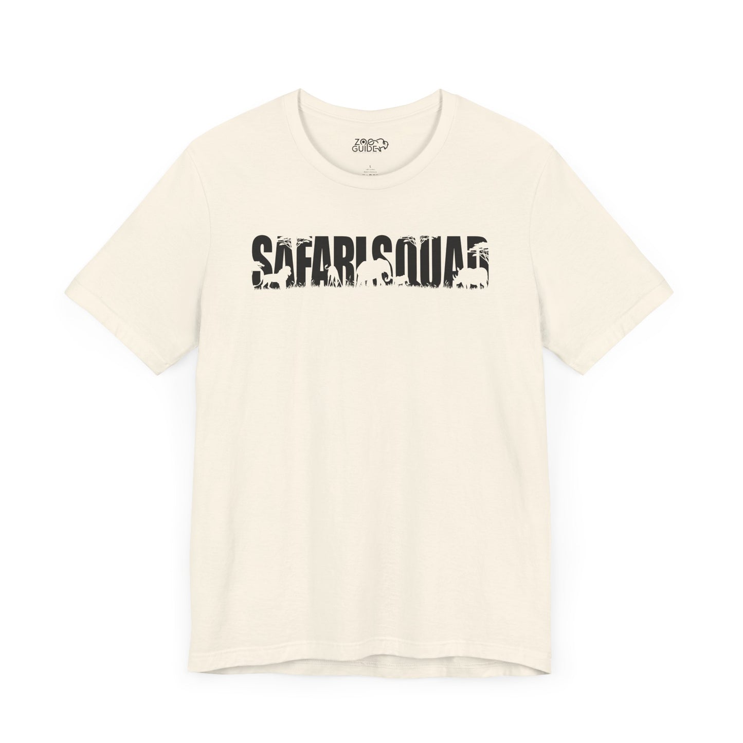 Safari Squad Adult Unisex Tee Shirt by Zoo Guide™