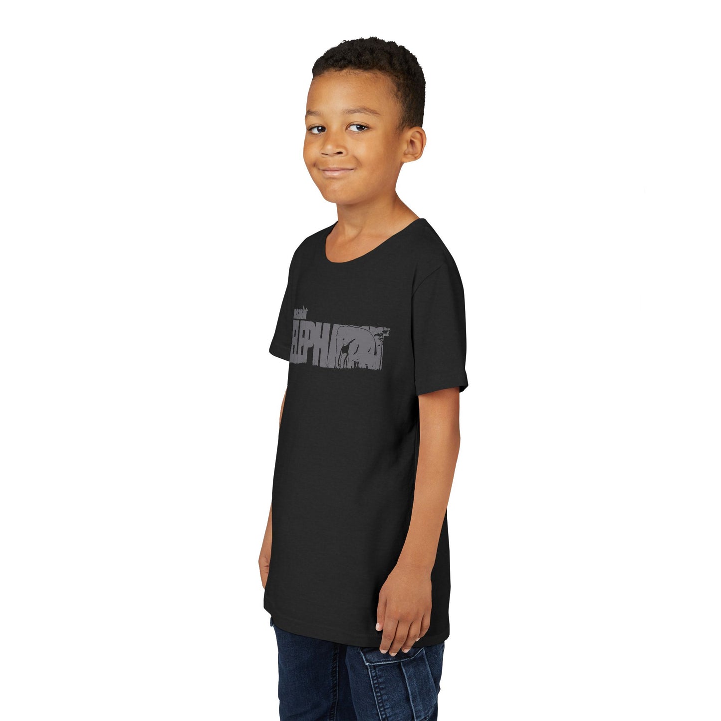 ASIAN ELEPHANT Youth Tee Shirt by Zoo Guide™