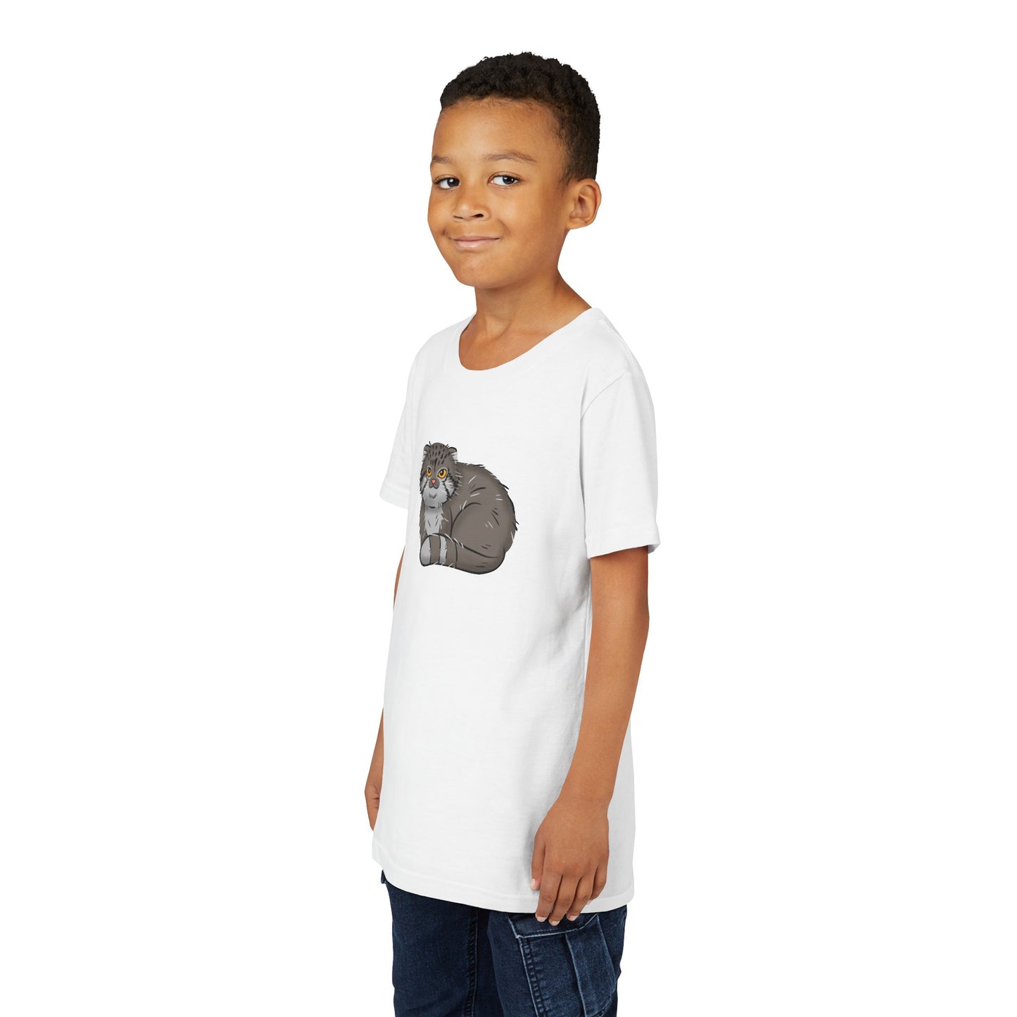 Pallas's Cat Youth Tee Shirt by Zoo Guide™
