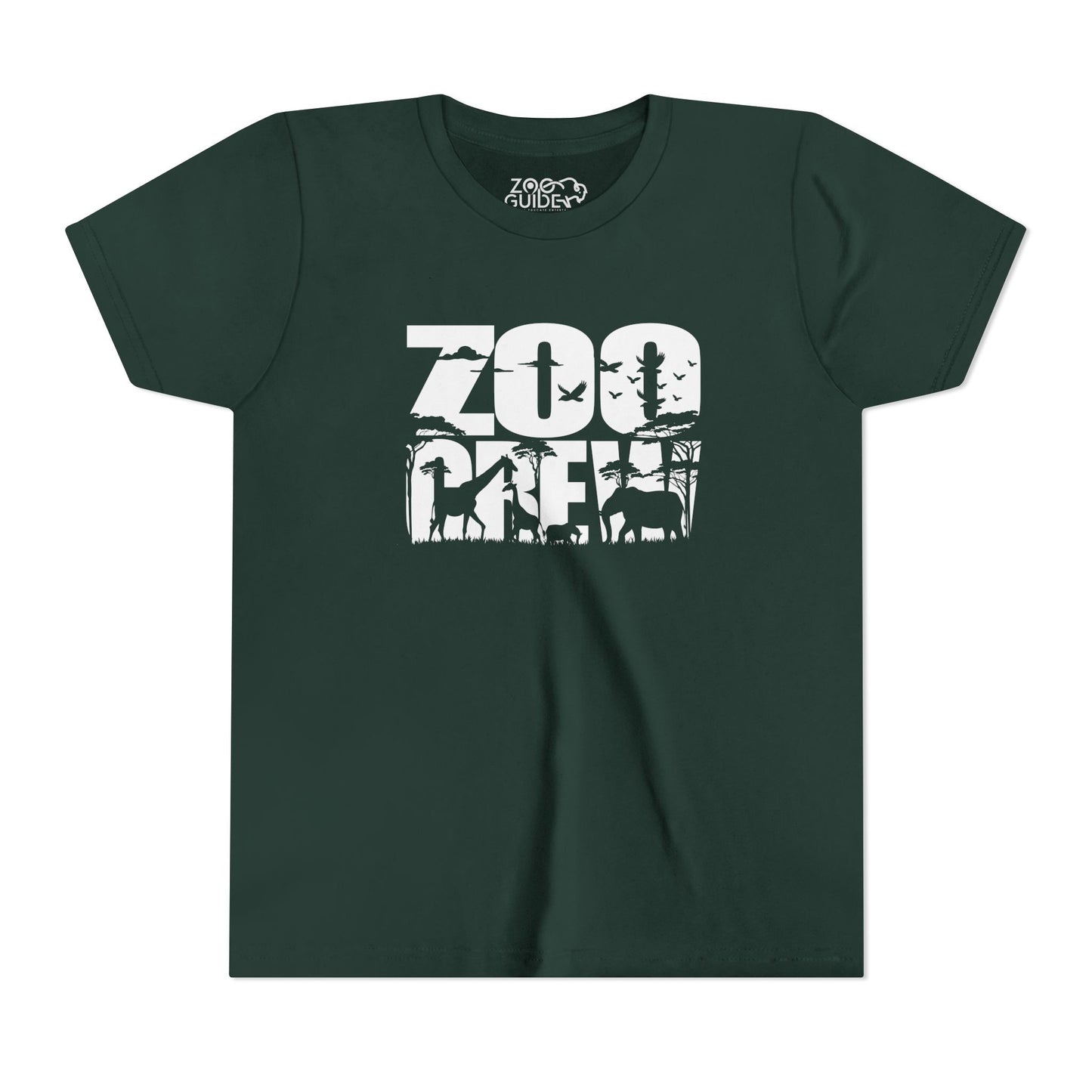 ZOO CREW Youth Unisex Tee Shirt by Zoo Guide™