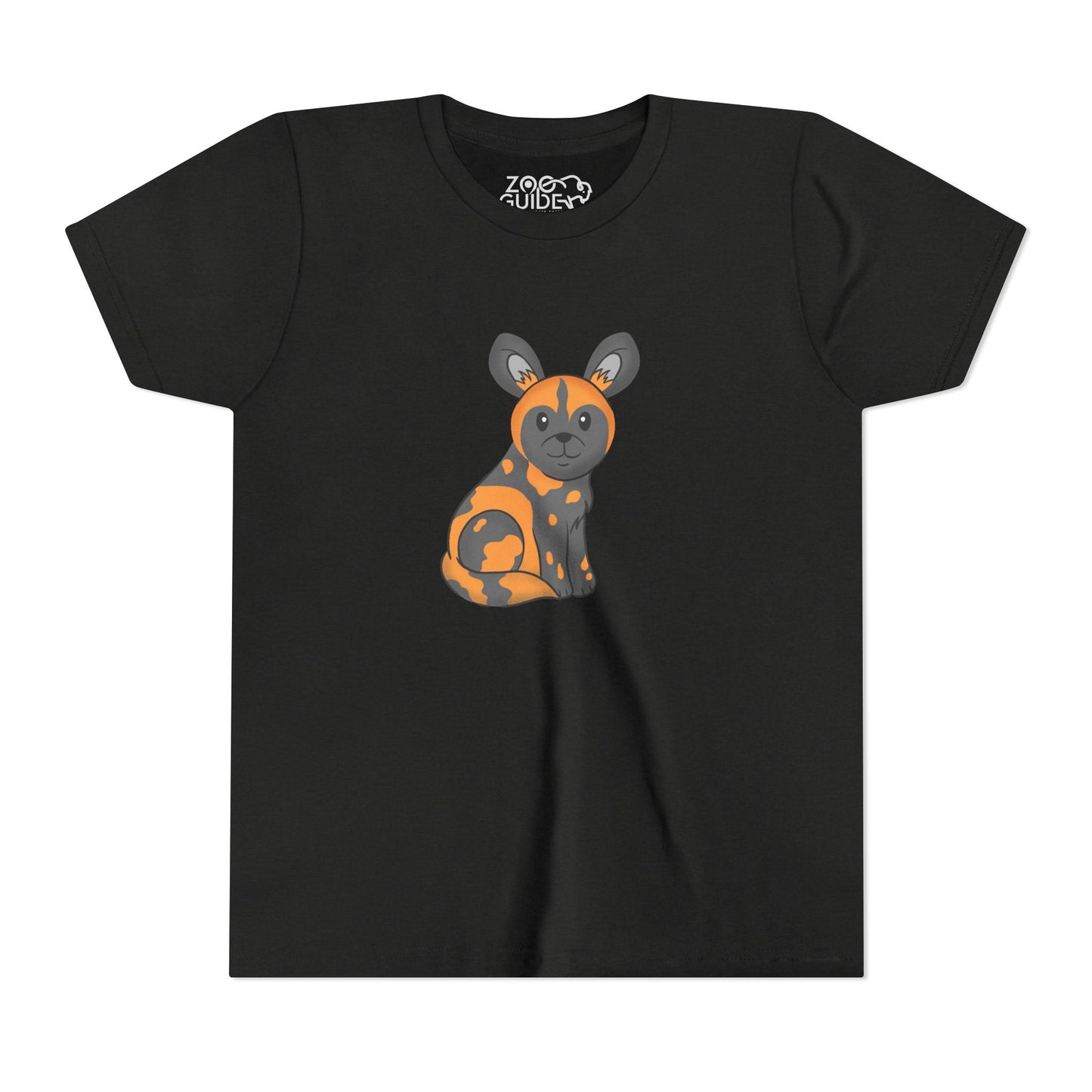 African Painted Dog Youth Tee Shirt by Zoo Guide™