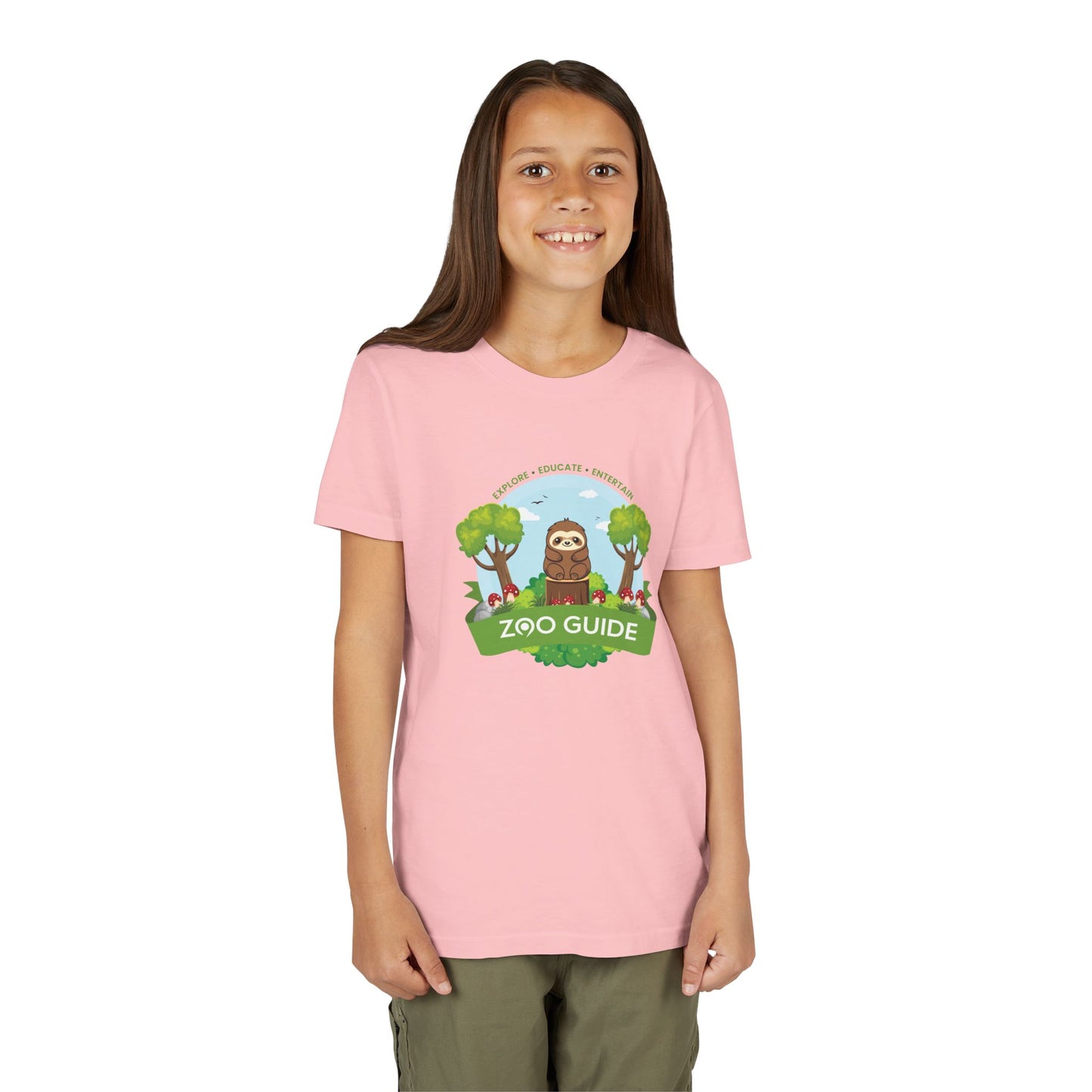 Sloth Youth Short Sleeve Tee by Zoo Guide™