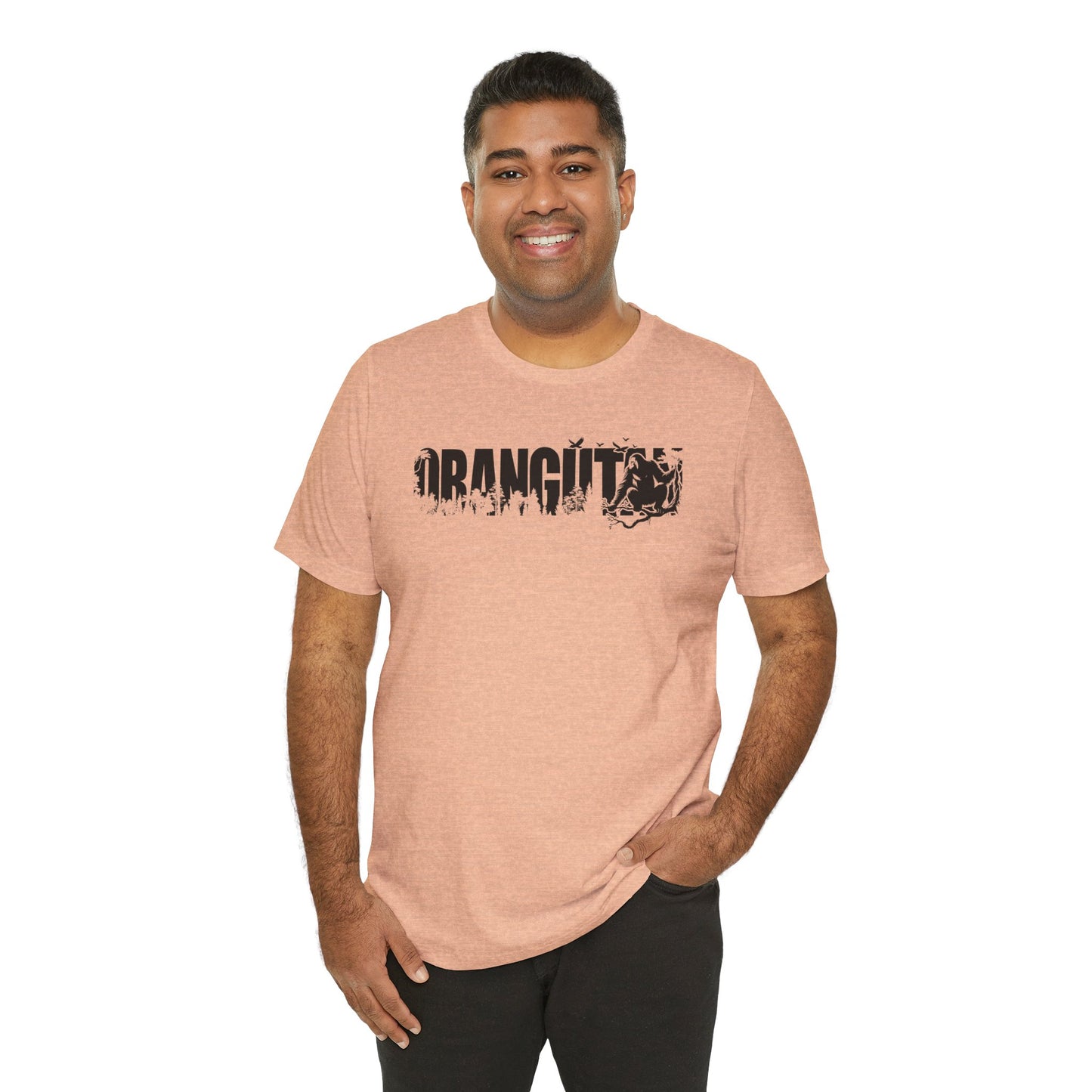 ORANGUTAN Adult Unisex Tee Shirt by Zoo Guide™