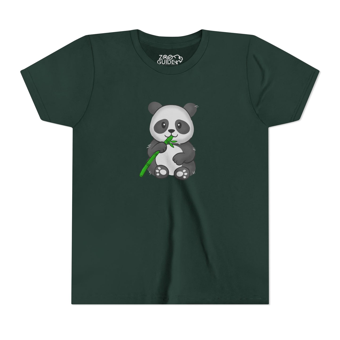 Giant Panda Bamboo Youth Tee Shirt by Zoo Guide™