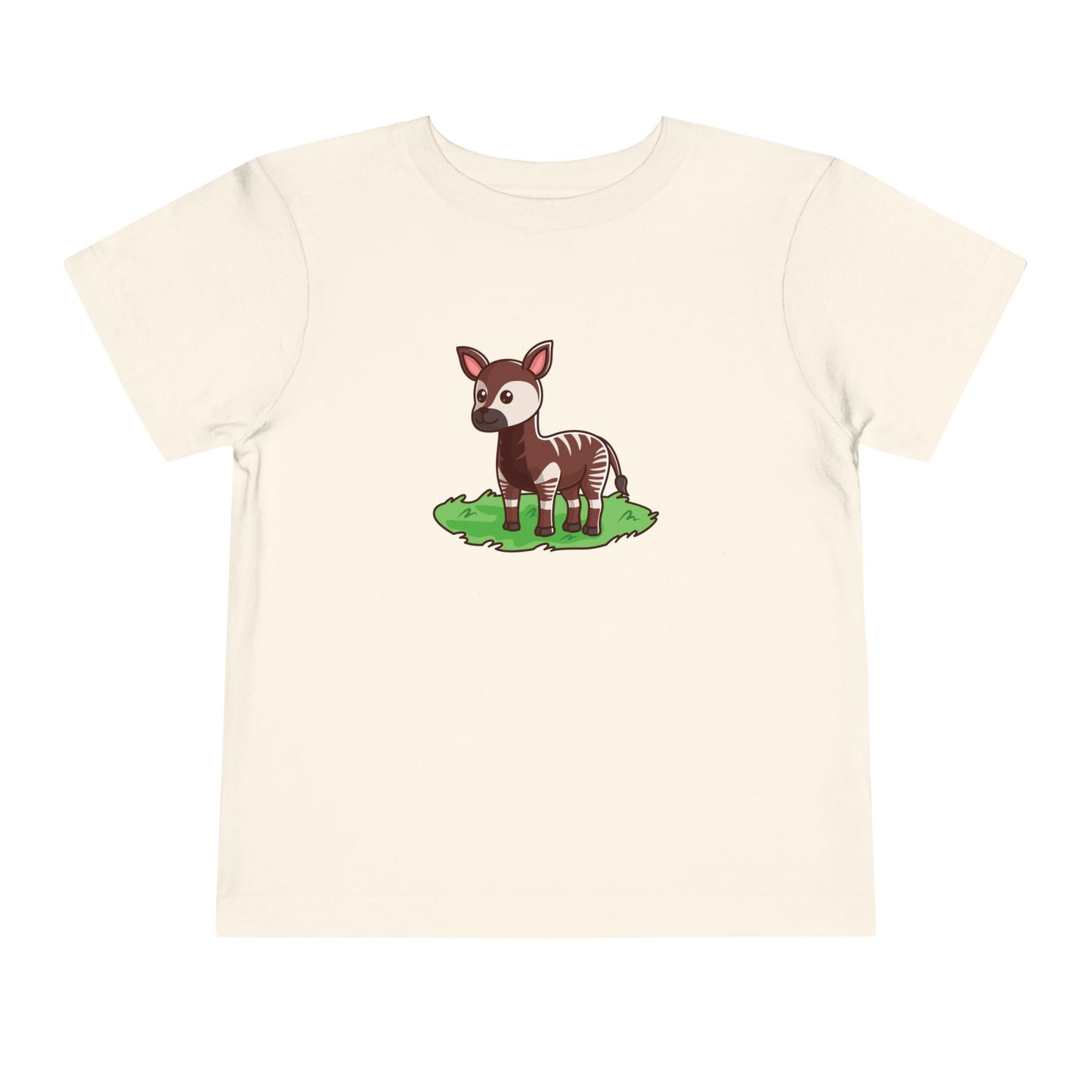 Okapi Kawaii Style Toddler Tee Shirt by Zoo Guide™