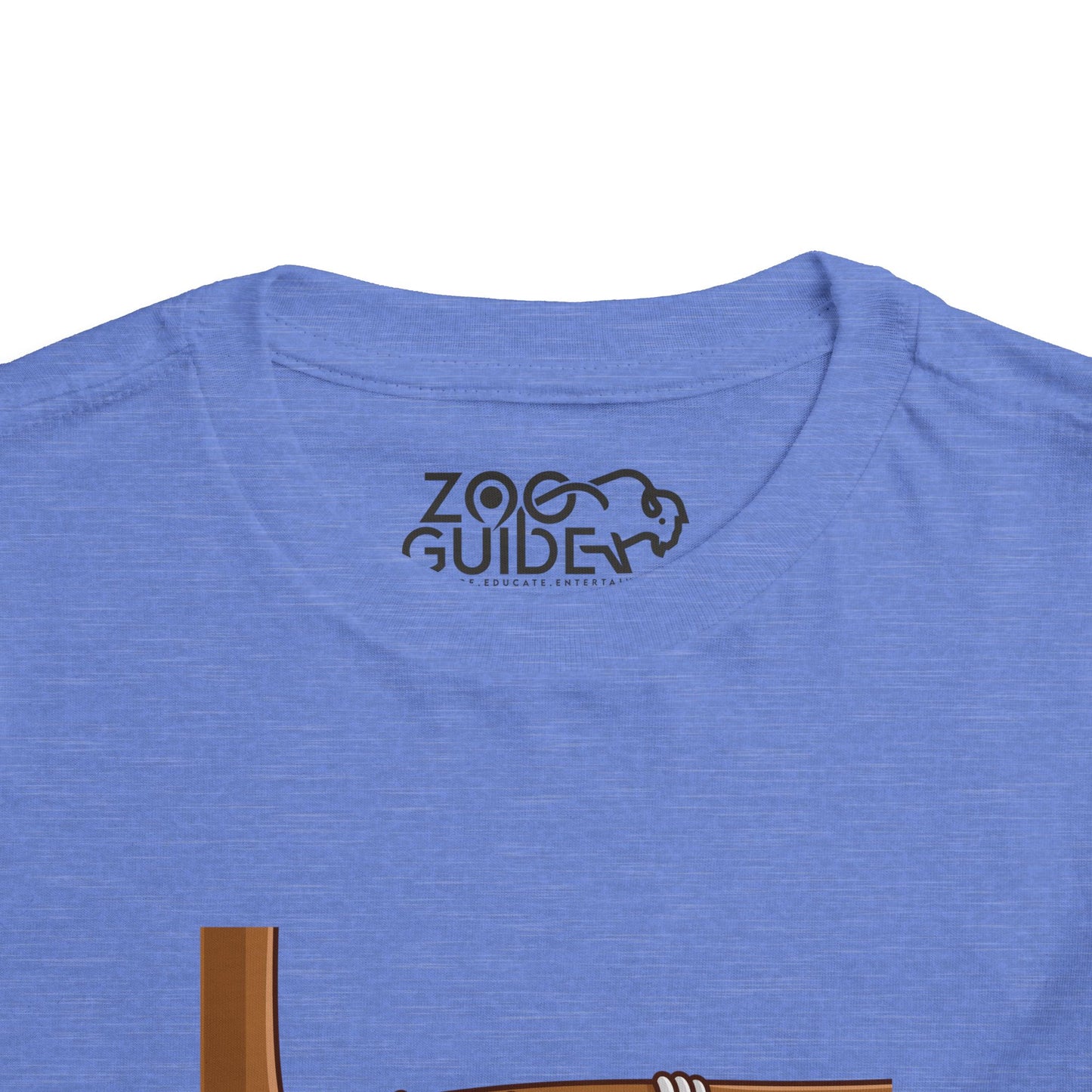 Gorilla Kawaii Style Toddler Tee Shirt by Zoo Guide™