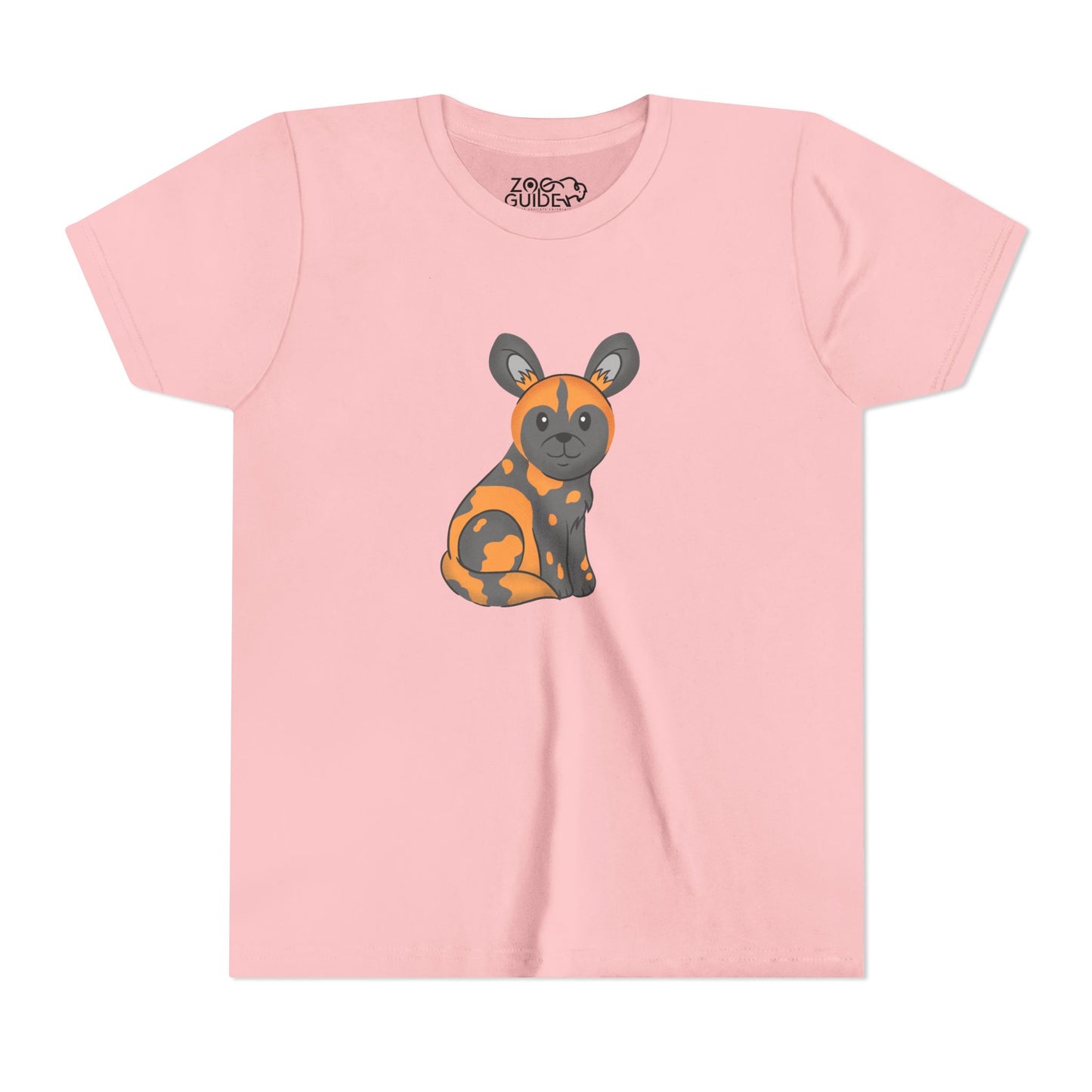 African Painted Dog Youth Tee Shirt by Zoo Guide™
