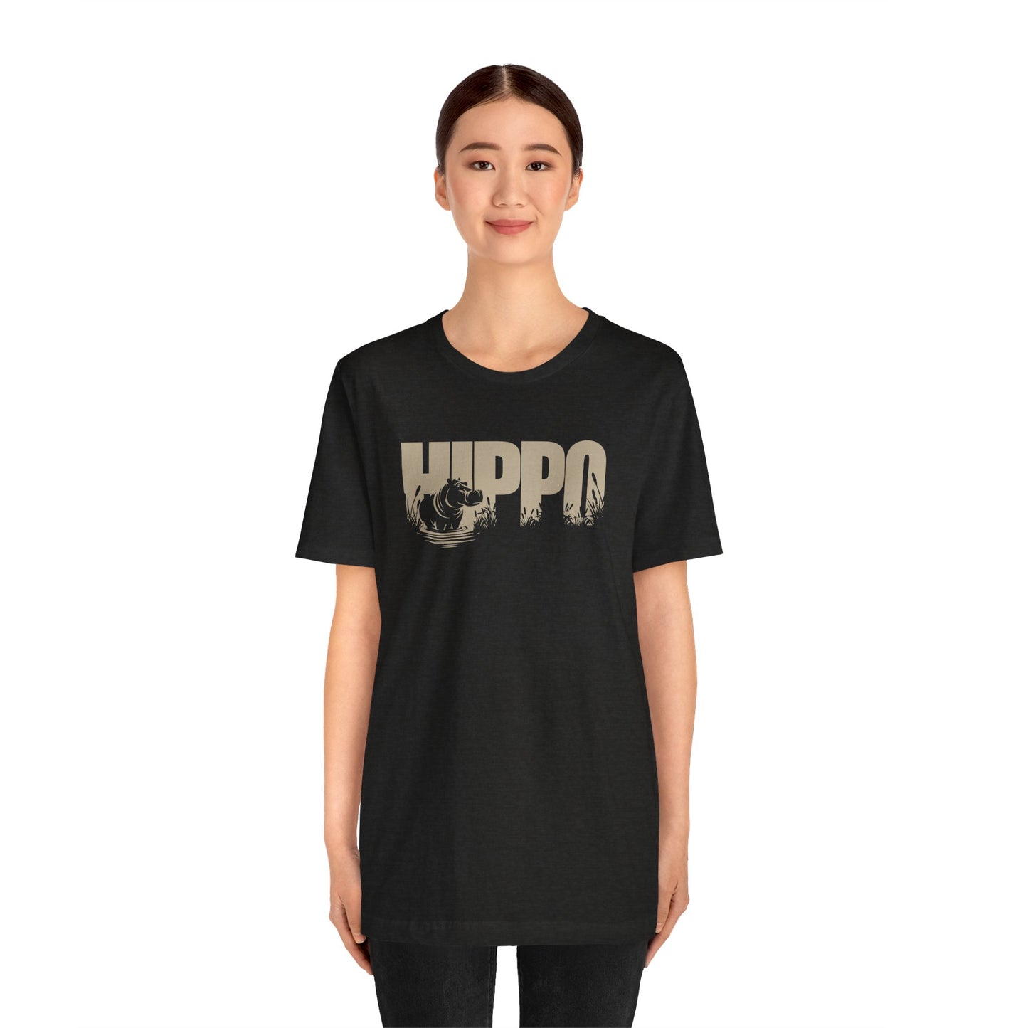 HIPPO Adult Unisex Tee Shirt by Zoo Guide™