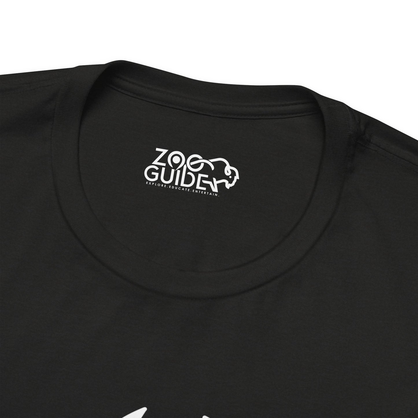 African Lion Print Adult Unisex Tee Shirt by Zoo Guide™