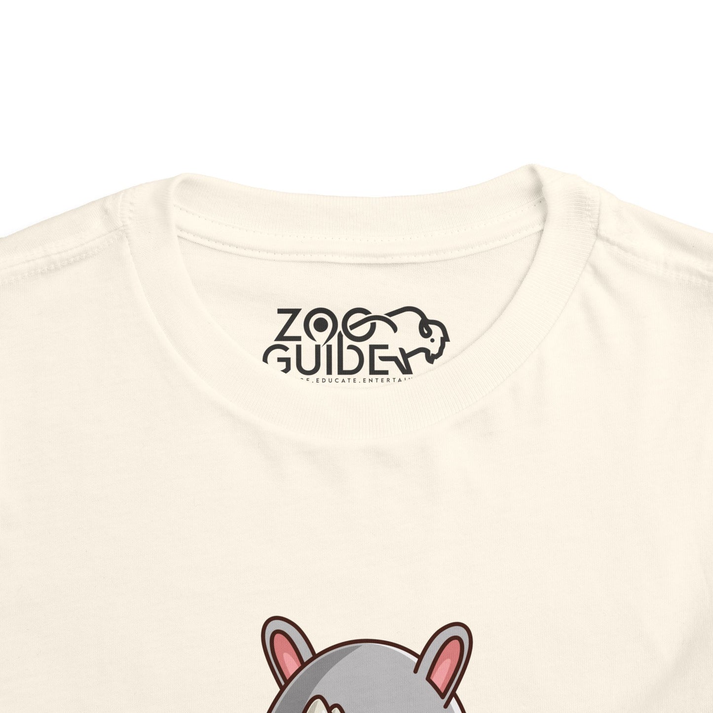 Rhino Snakin' Kawaii Style Toddler Tee Shirt by Zoo Guide™