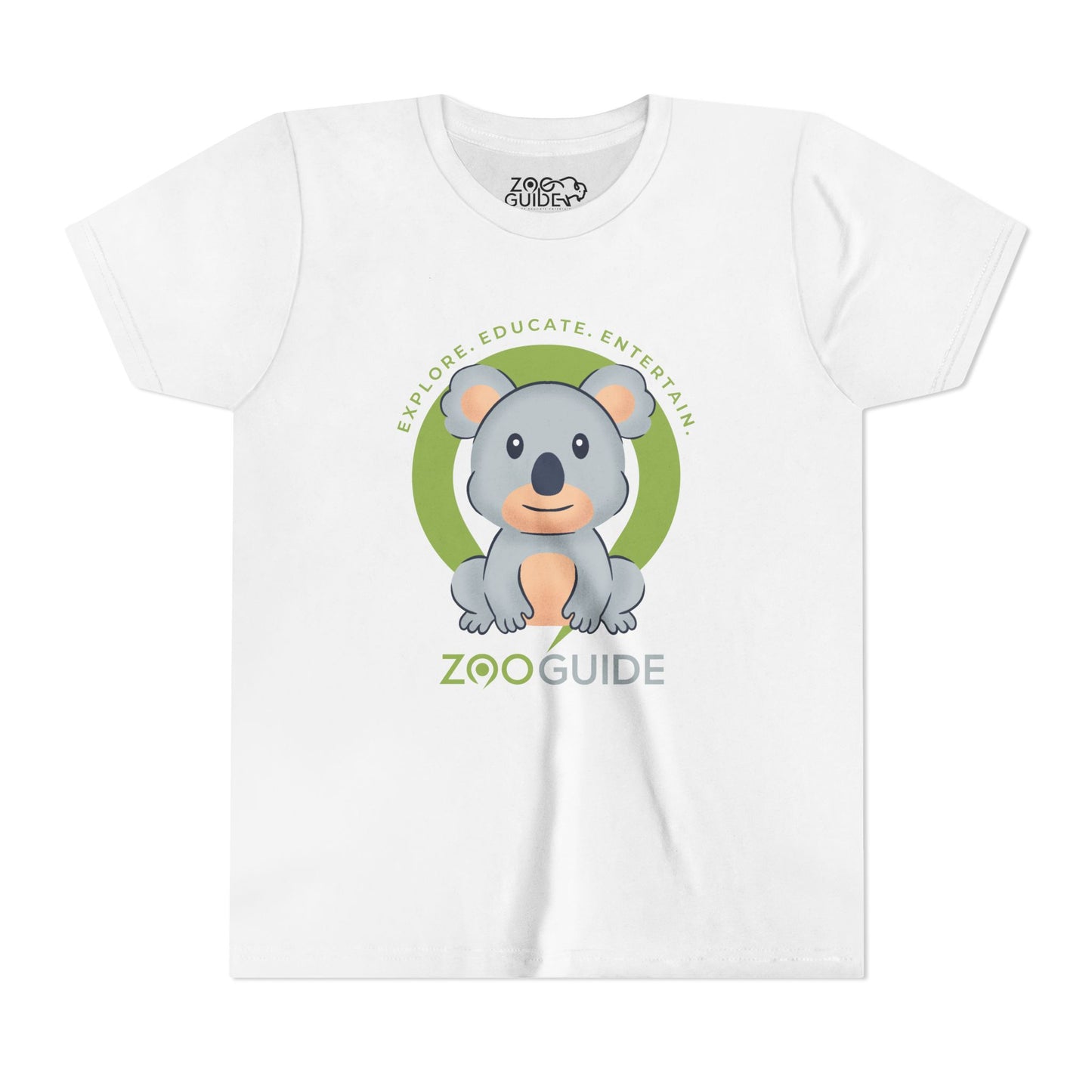 Koala in Zoo Guide™ Waypoint Icon Youth Tee Shirt by Zoo Guide™