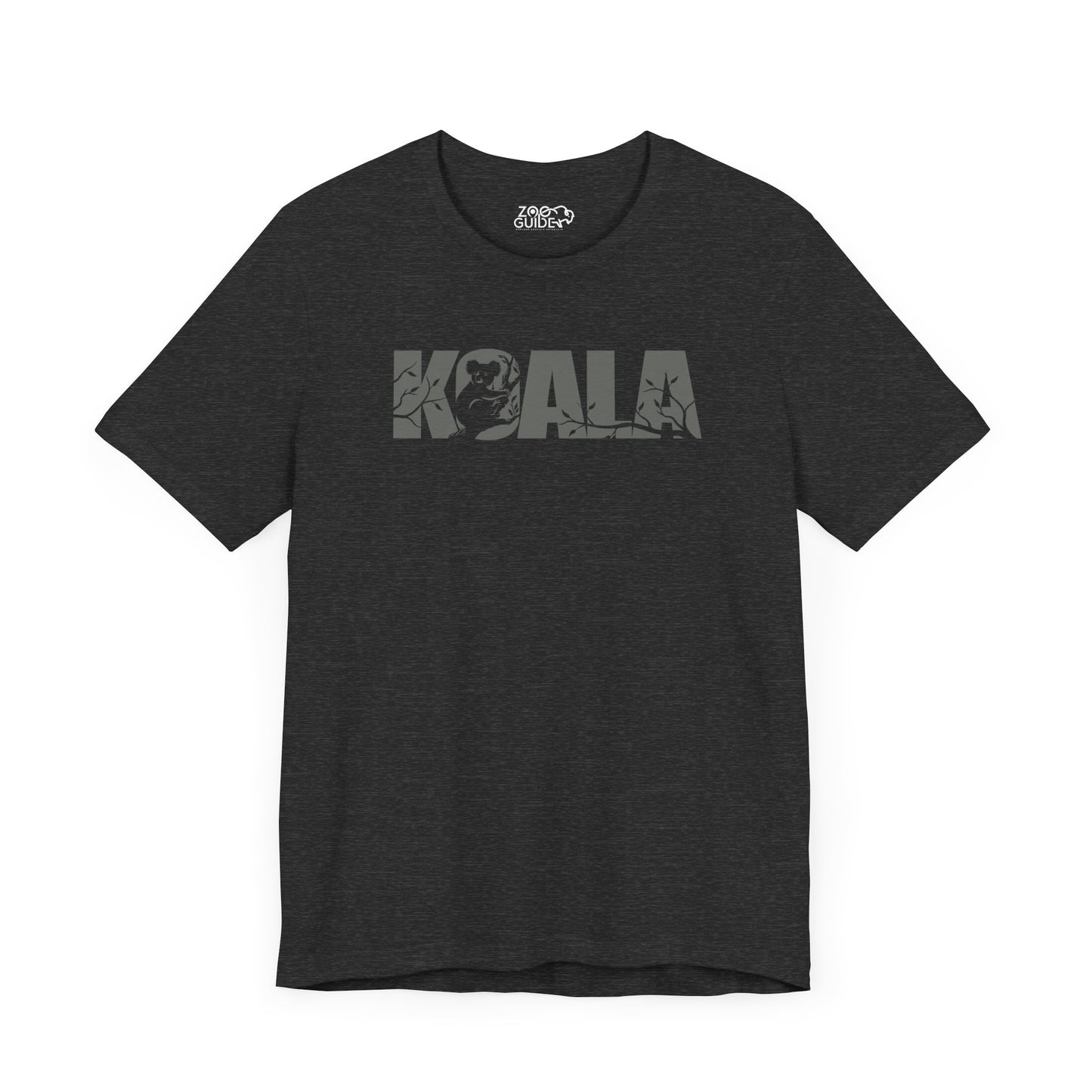 KOALA Color Adult Unisex Tee Shirt by Zoo Guide™