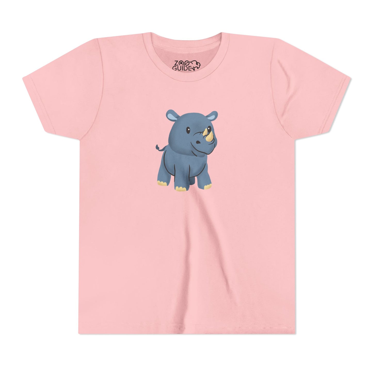 Rhino Youth Tee Shirt by Zoo Guide™