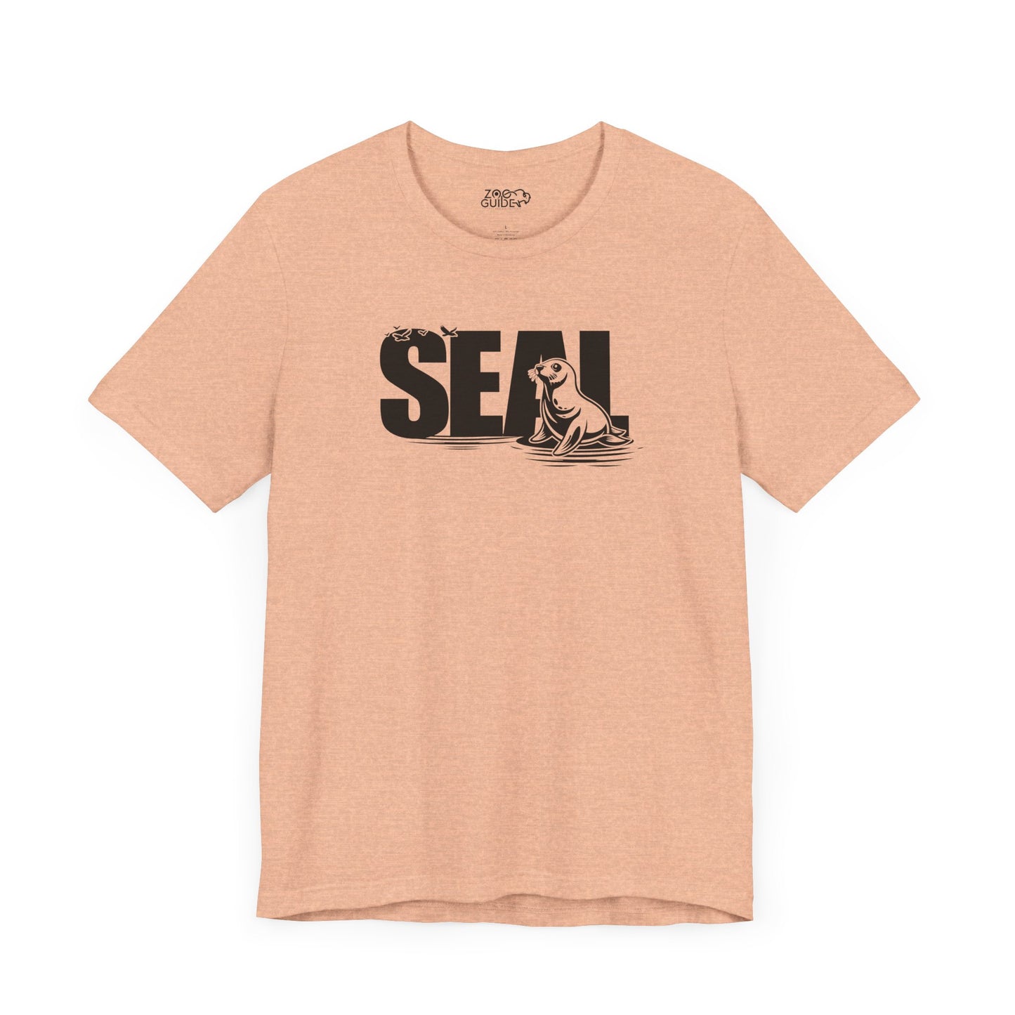 SEAL Word Art Adult Unisex Tee Shirt by Zoo Guide™