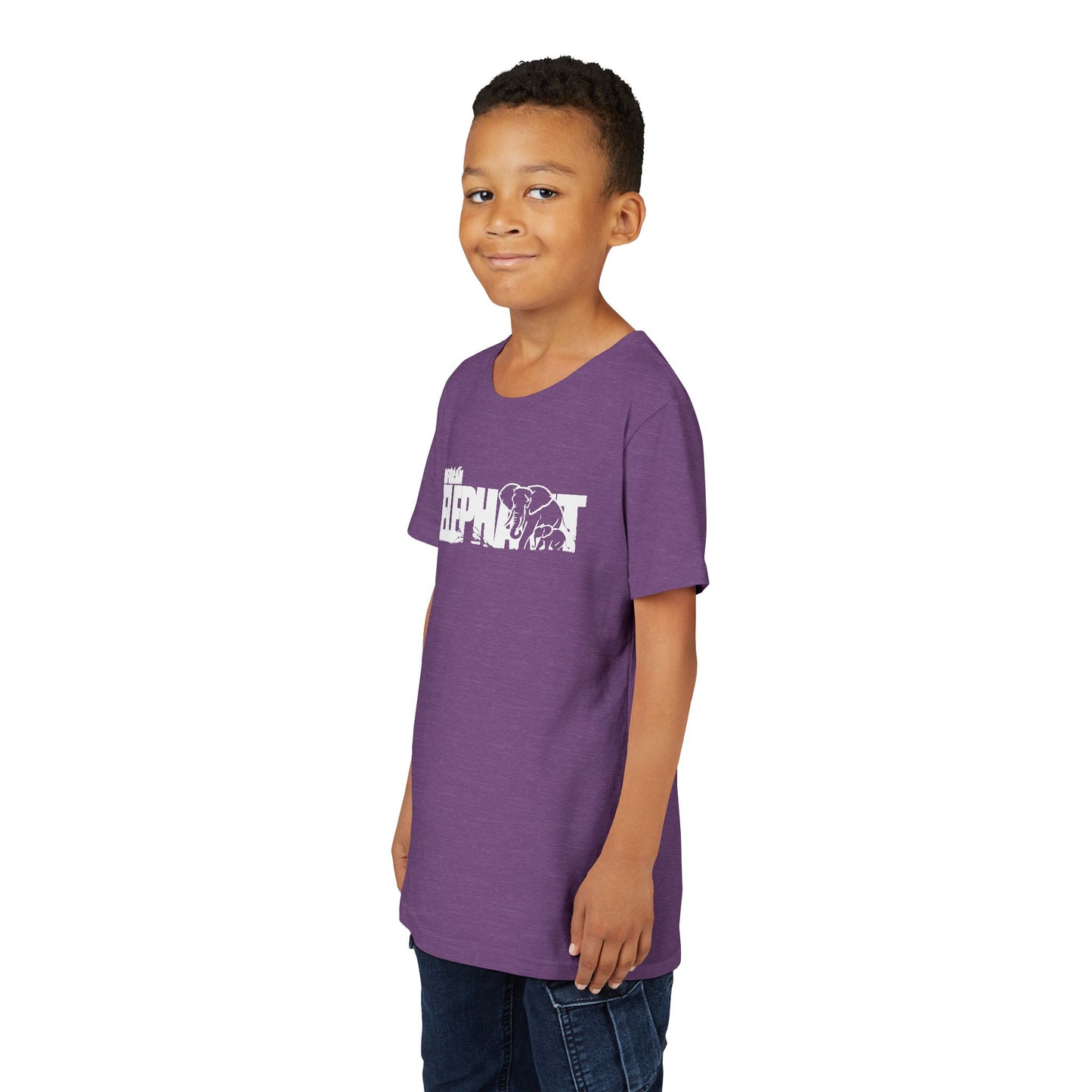 AFRICAN ELEPHANT Youth Tee Shirt by Zoo Guide™