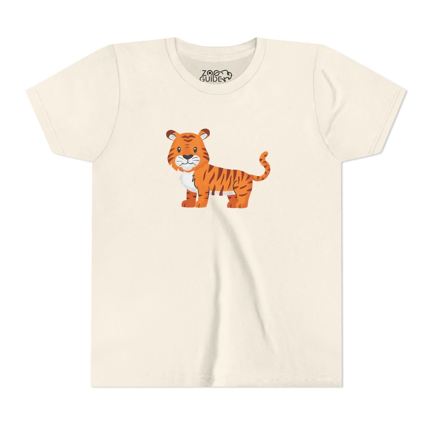 Tiger Youth Tee Shirt by Zoo Guide™