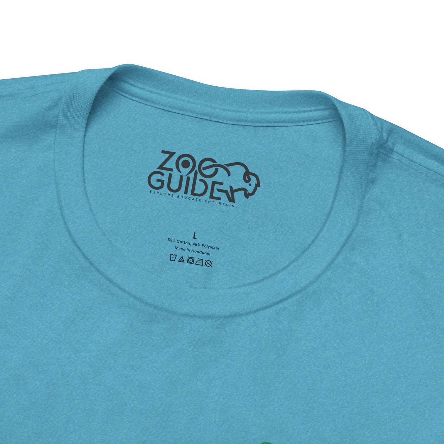 North America Map Adult Unisex Tee Shirt by Zoo Guide™