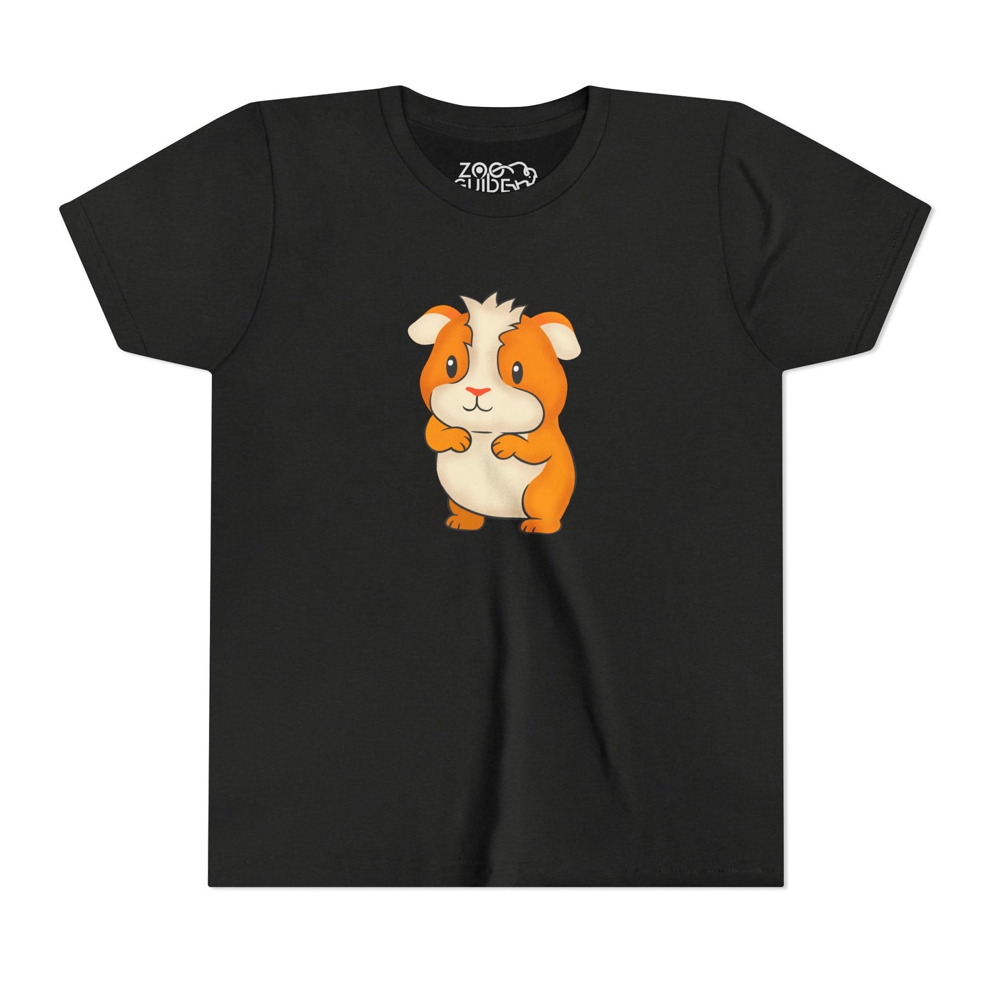 Guinea Pig Standing Youth Tee Shirt by Zoo Guide™