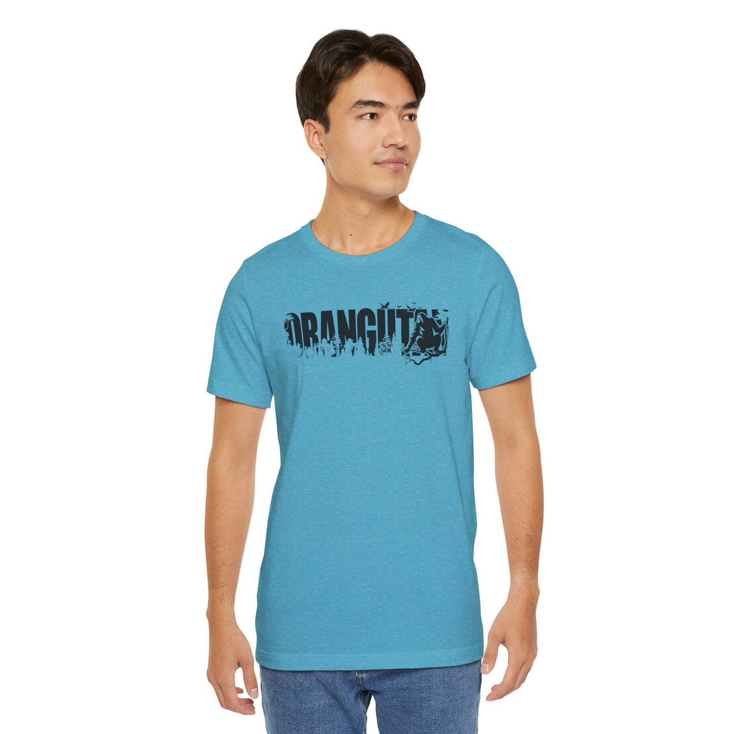 ORANGUTAN Adult Unisex Tee Shirt by Zoo Guide™