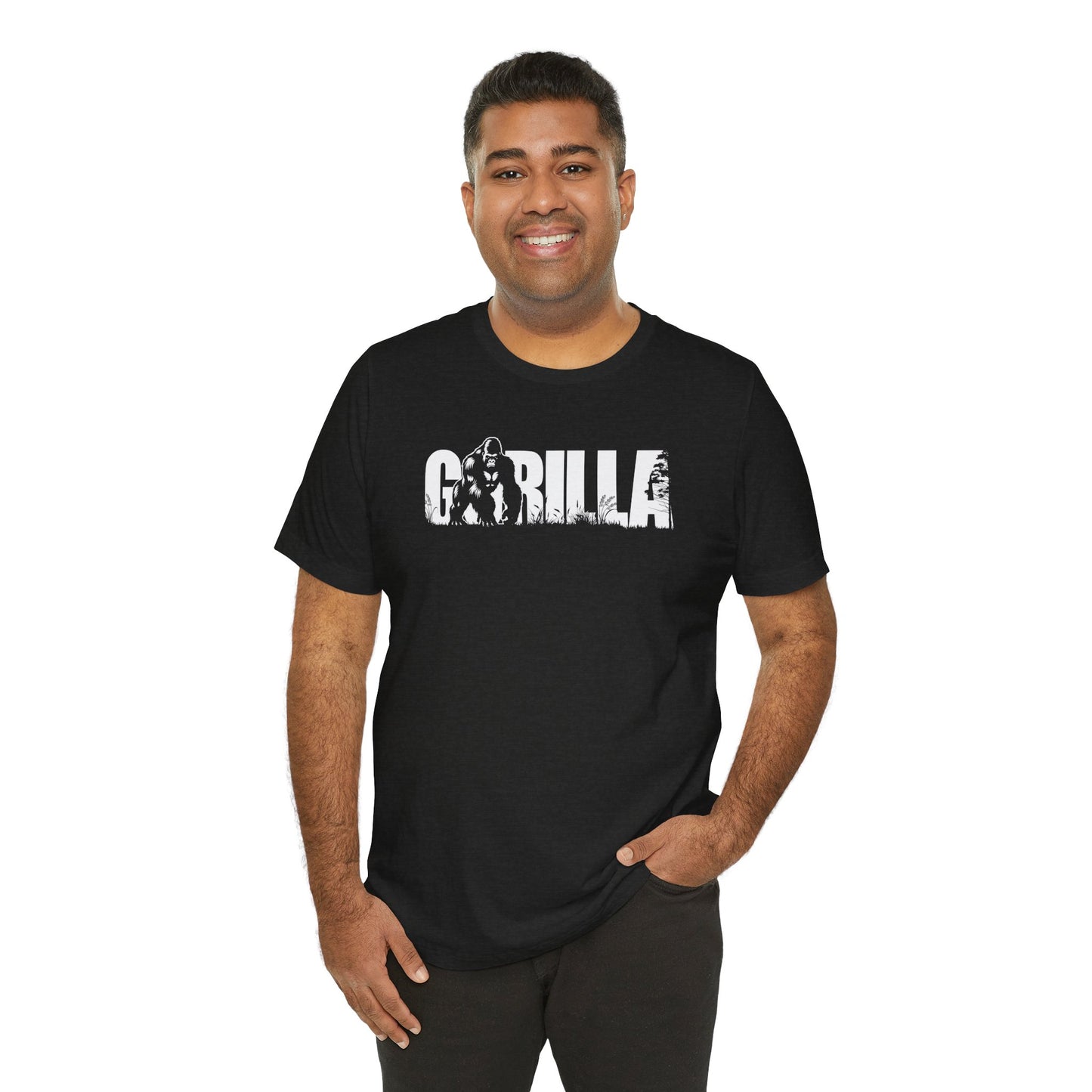 GORILLA Adult Unisex Tee Shirt by Zoo Guide™