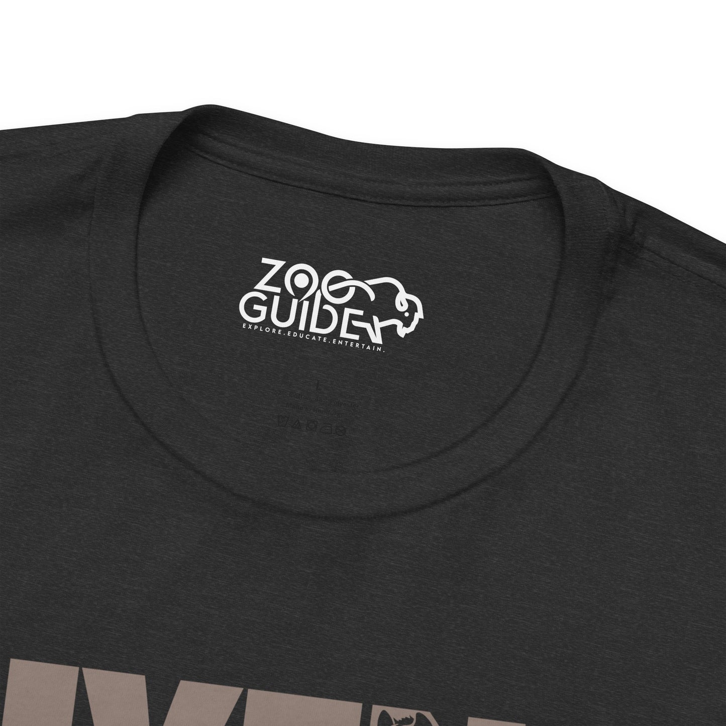 HYENA Color Adult Unisex Tee Shirt by Zoo Guide™