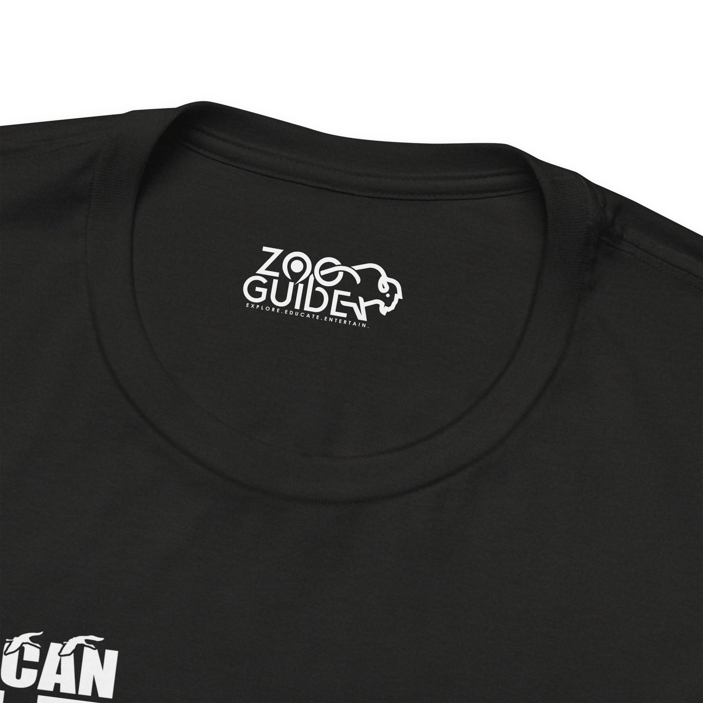AFRICAN ELEPHANT Adult Unisex Tee Shirt by Zoo Guide™