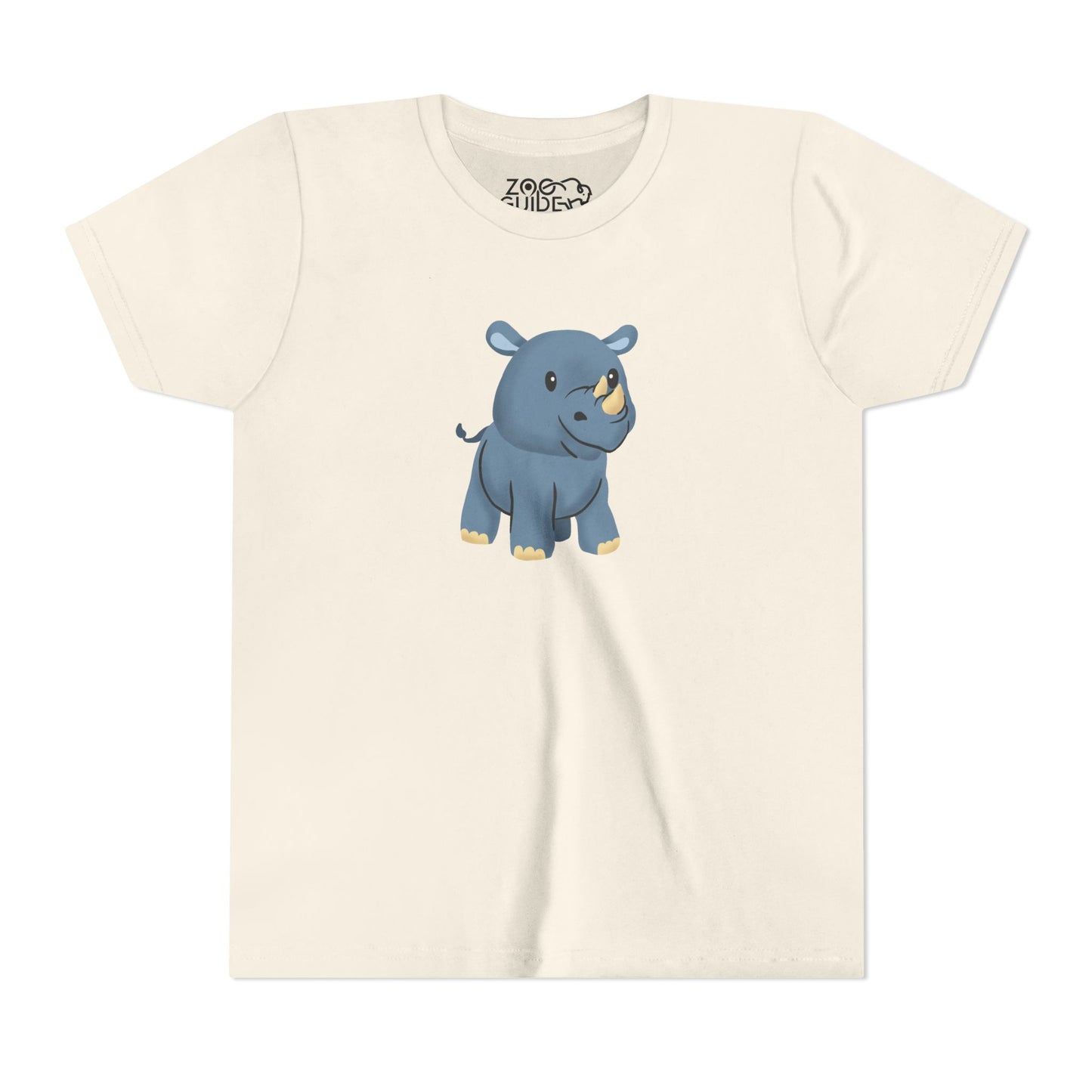 Rhino Youth Tee Shirt by Zoo Guide™