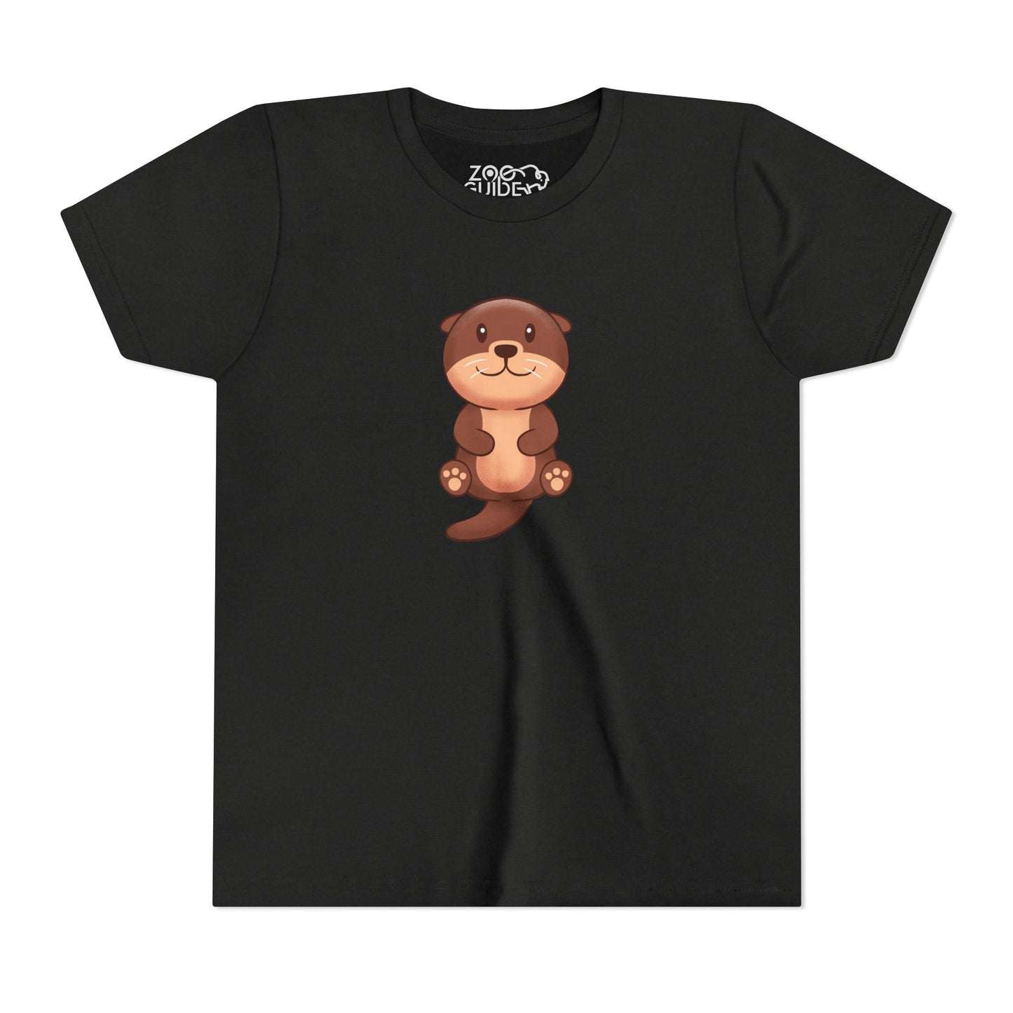 Asian Small Clawed Otter Youth Tee Shirt by Zoo Guide™