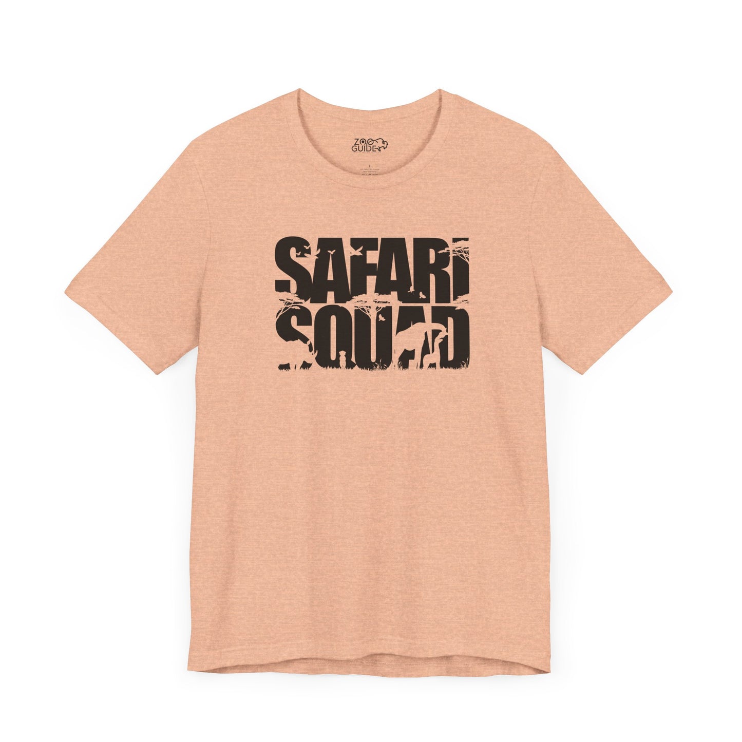 Safari Squad Adult Unisex Tee Shirt by Zoo Guide™