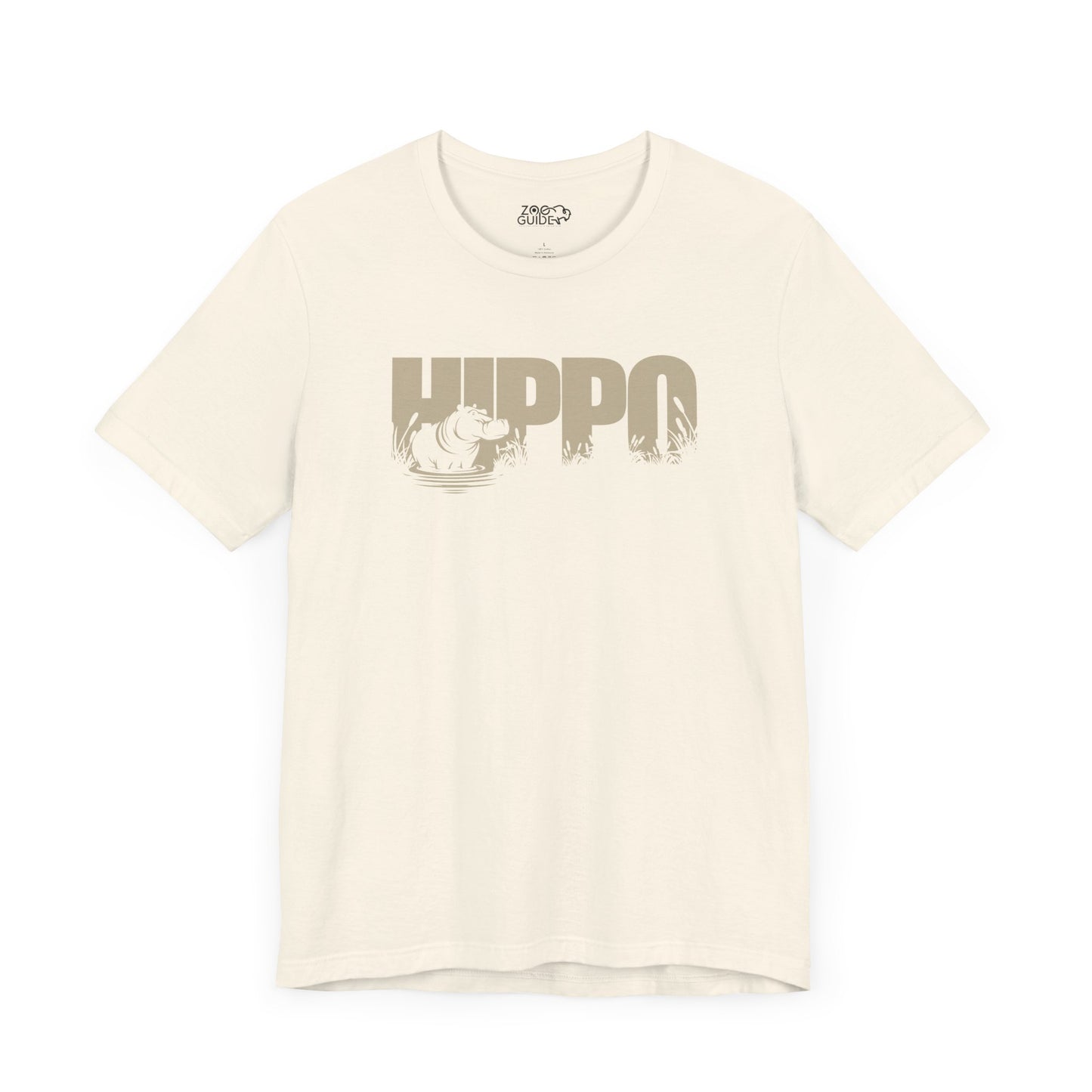 HIPPO Adult Unisex Tee Shirt by Zoo Guide™
