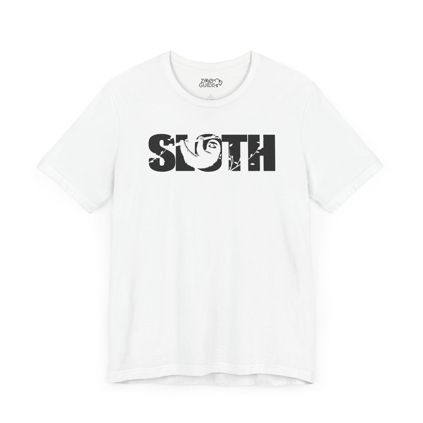 SLOTH Adult Unisex Tee Shirt by Zoo Guide™