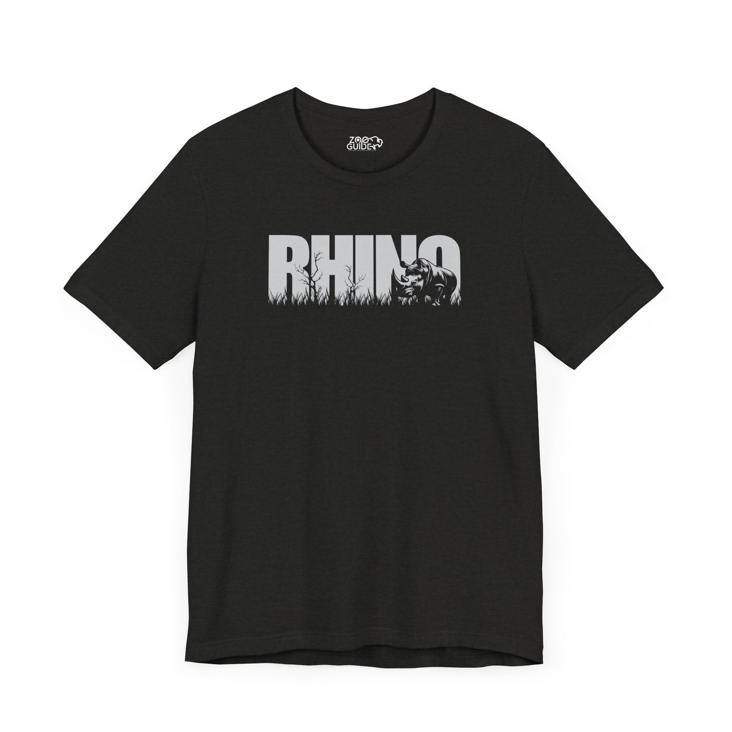 RHINO Adult Unisex Tee Shirt by Zoo Guide™