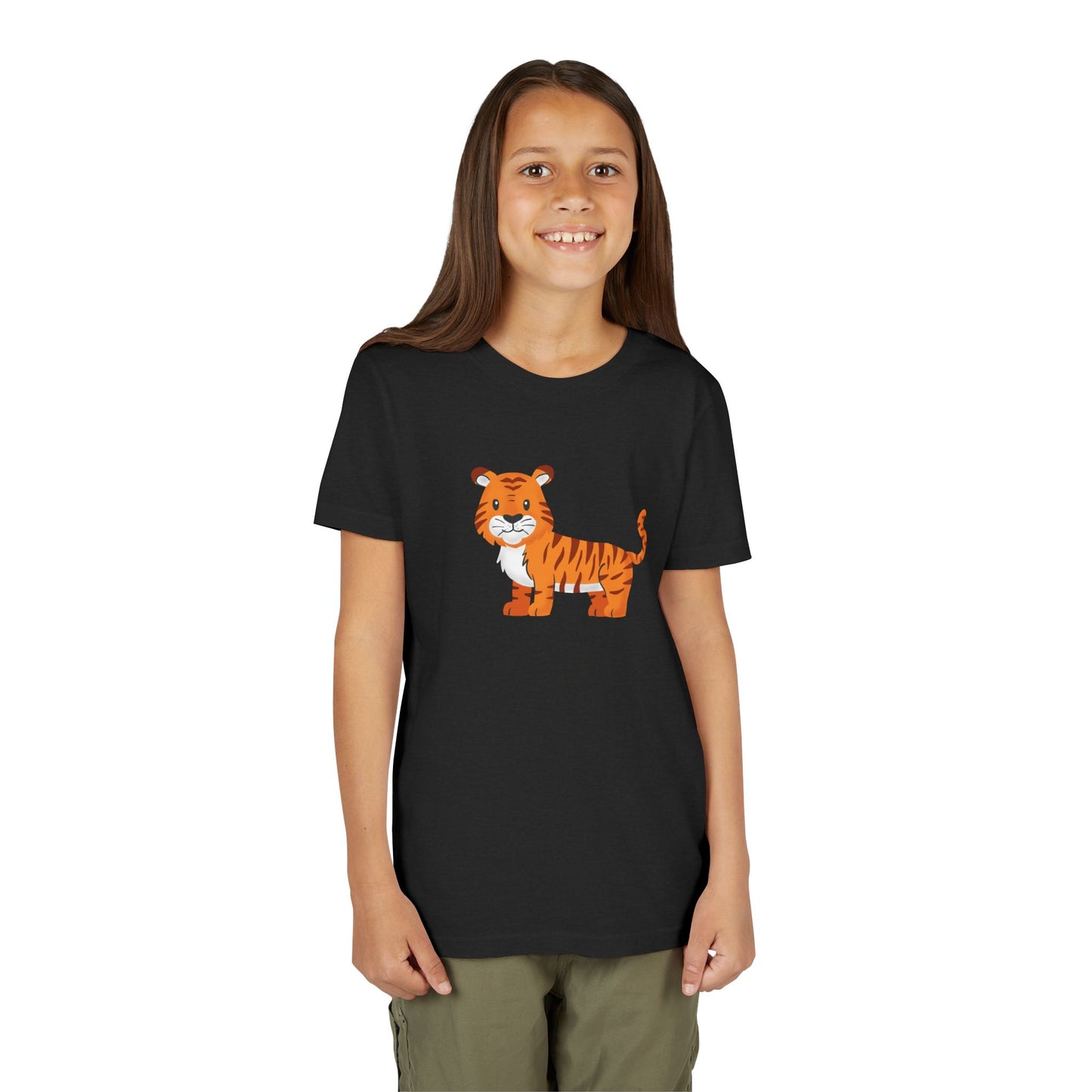 Tiger Youth Tee Shirt by Zoo Guide™