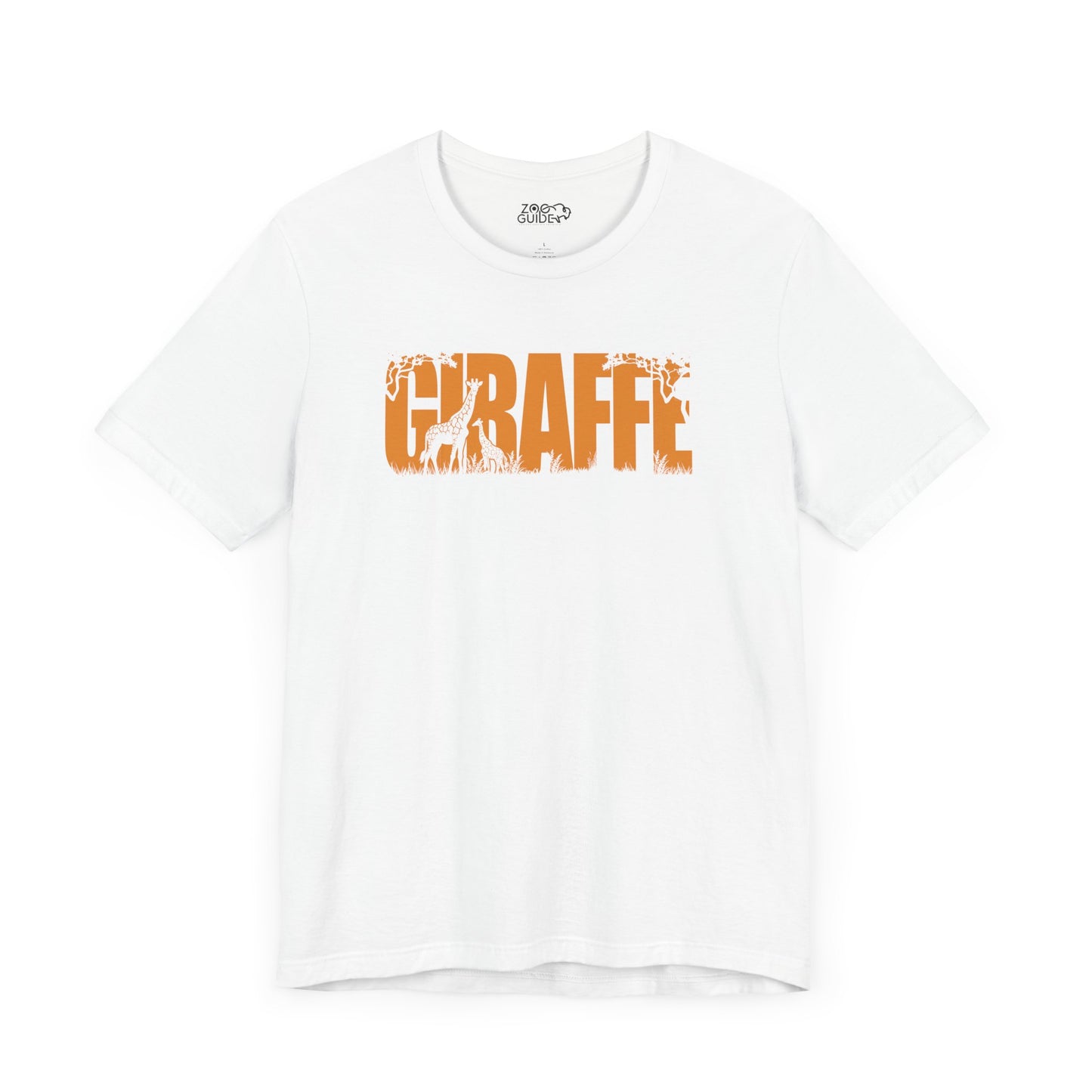GIRAFFE Adult Unisex Tee Shirt by Zoo Guide™