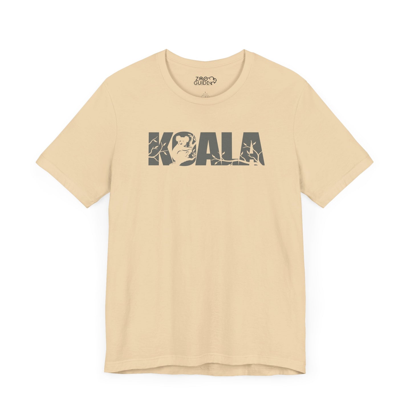 KOALA Color Adult Unisex Tee Shirt by Zoo Guide™