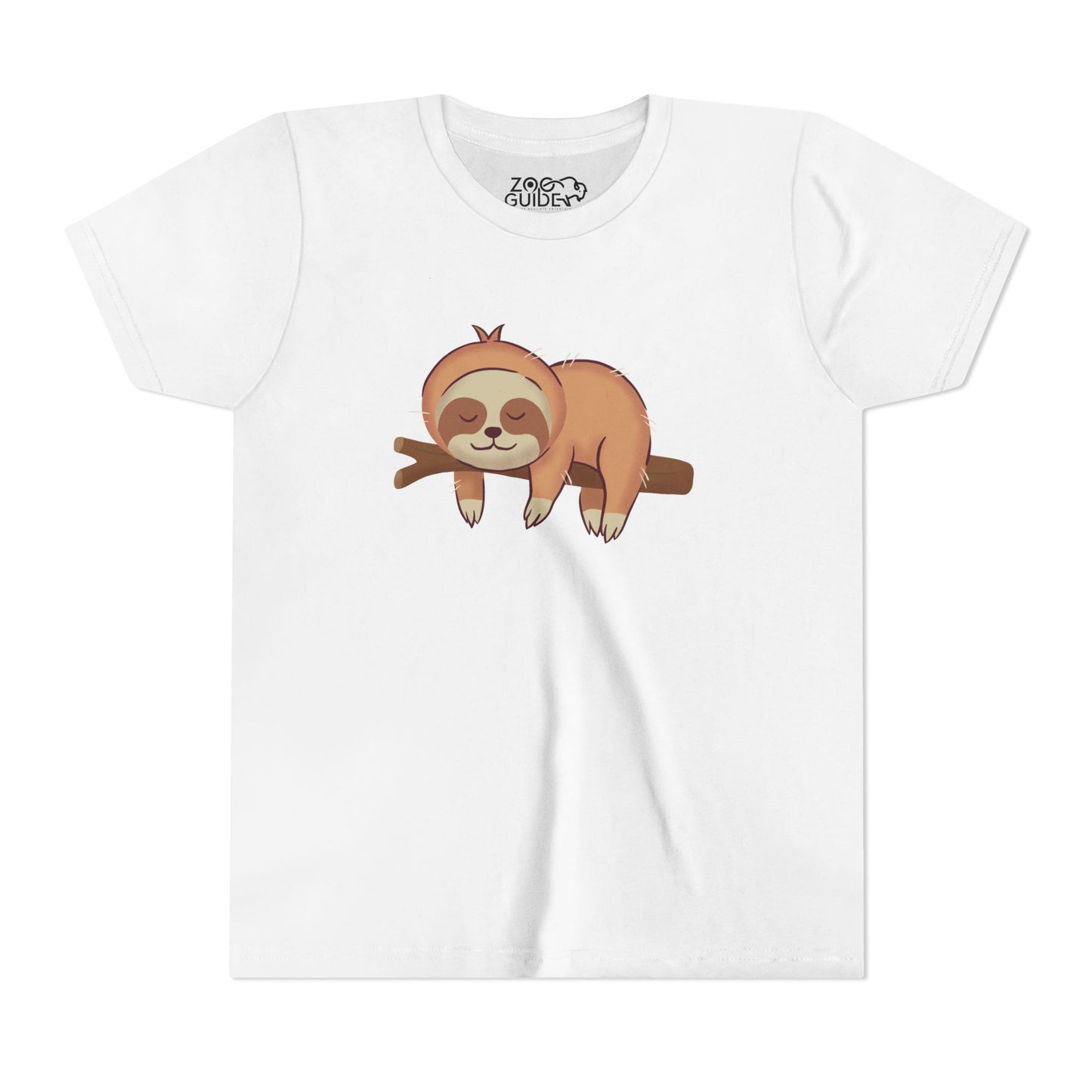 Sloth Sleepin' Youth Tee Shirt by Zoo Guide™