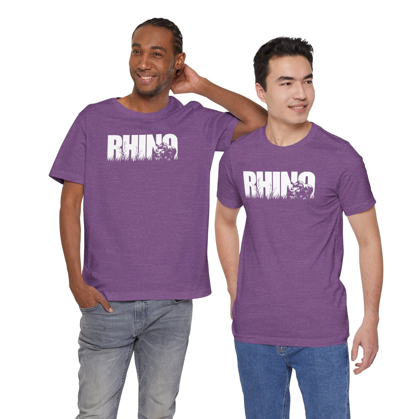 RHINO Adult Unisex Tee Shirt by Zoo Guide™