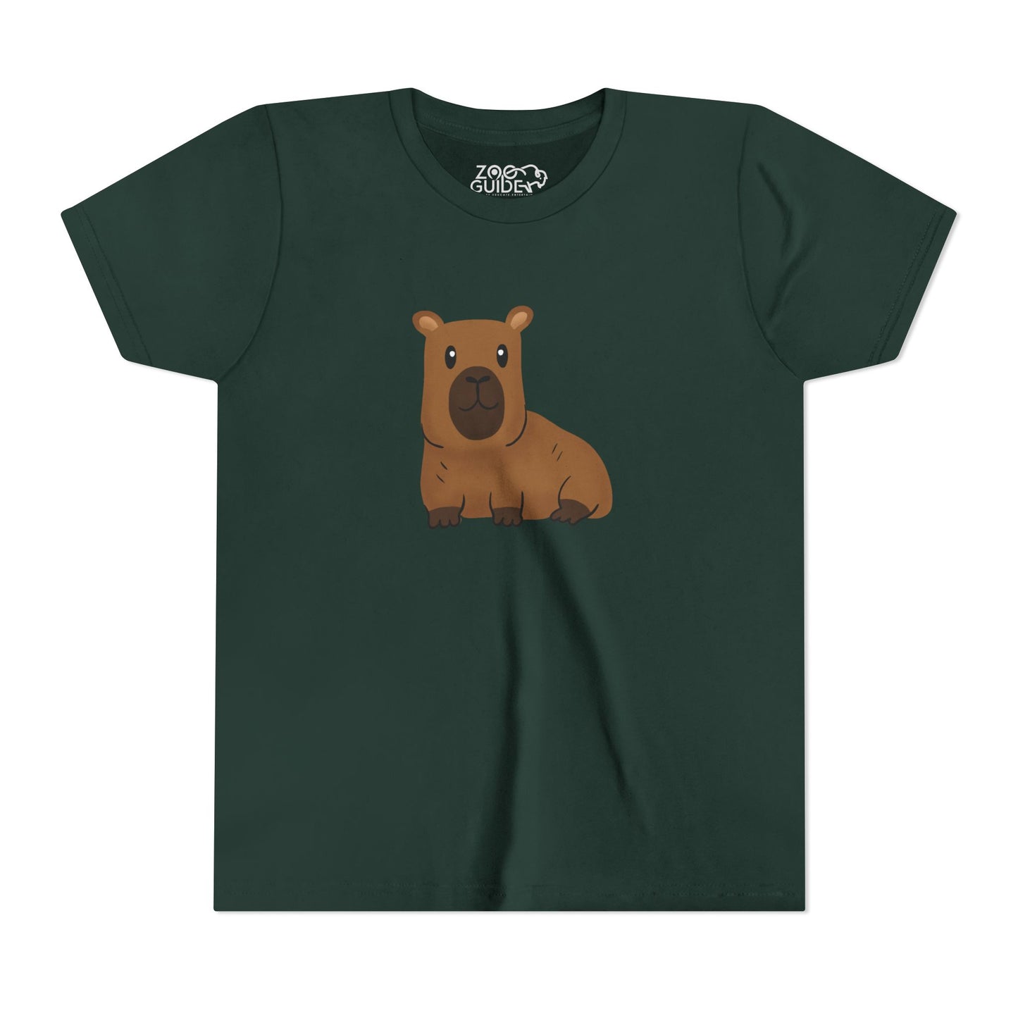 Capybara Youth Tee Shirt by Zoo Guide™