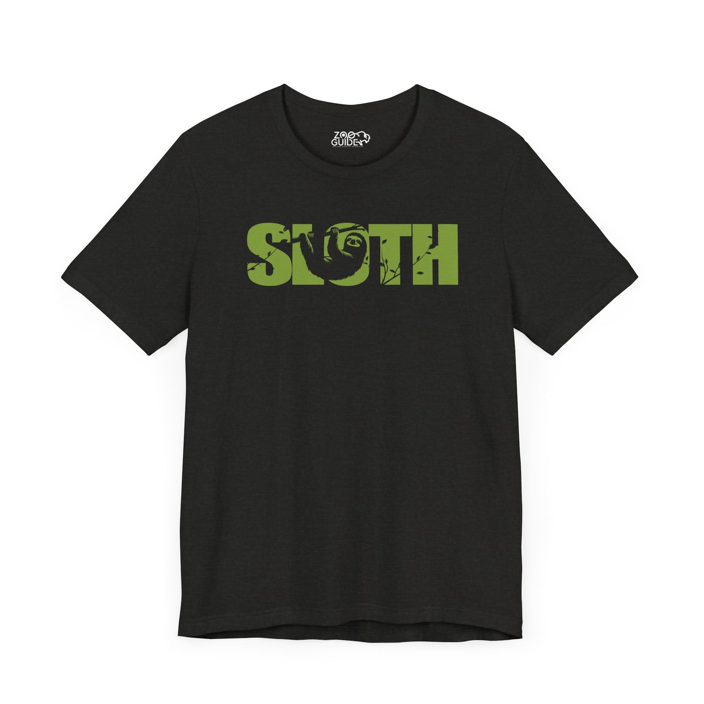 SLOTH Color Adult Unisex Tee Shirt by Zoo Guide™