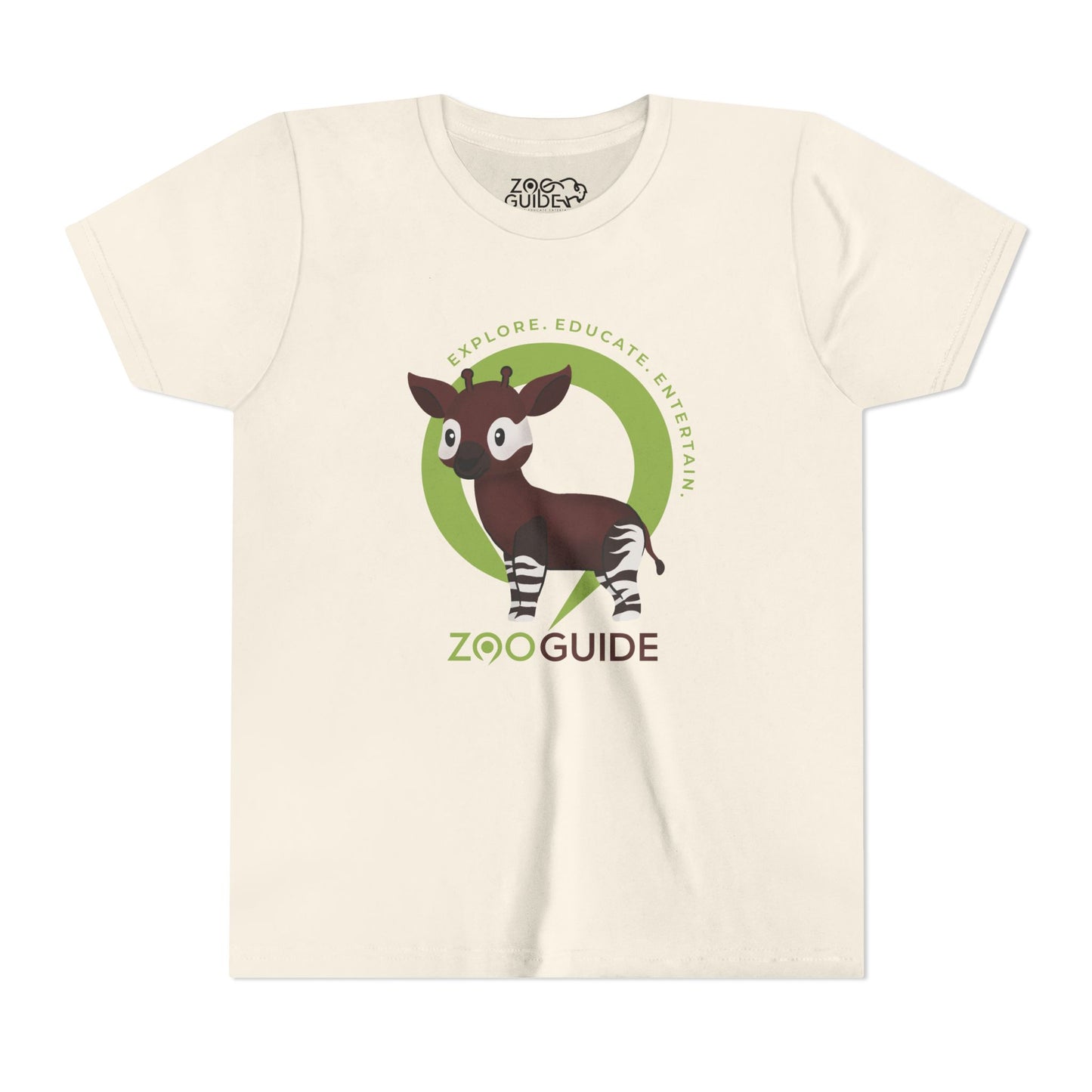 Oakpi in Zoo Guide™ Waypoint Icon Youth Tee Shirt by Zoo Guide™
