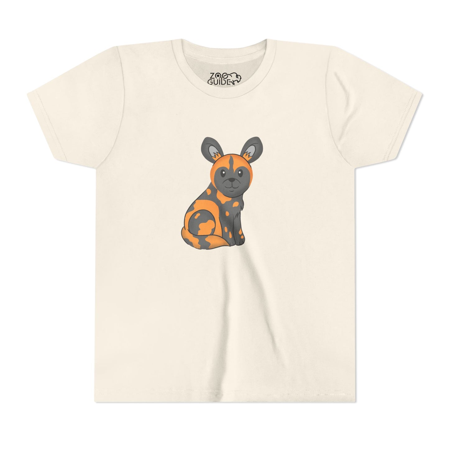 African Painted Dog Youth Tee Shirt by Zoo Guide™
