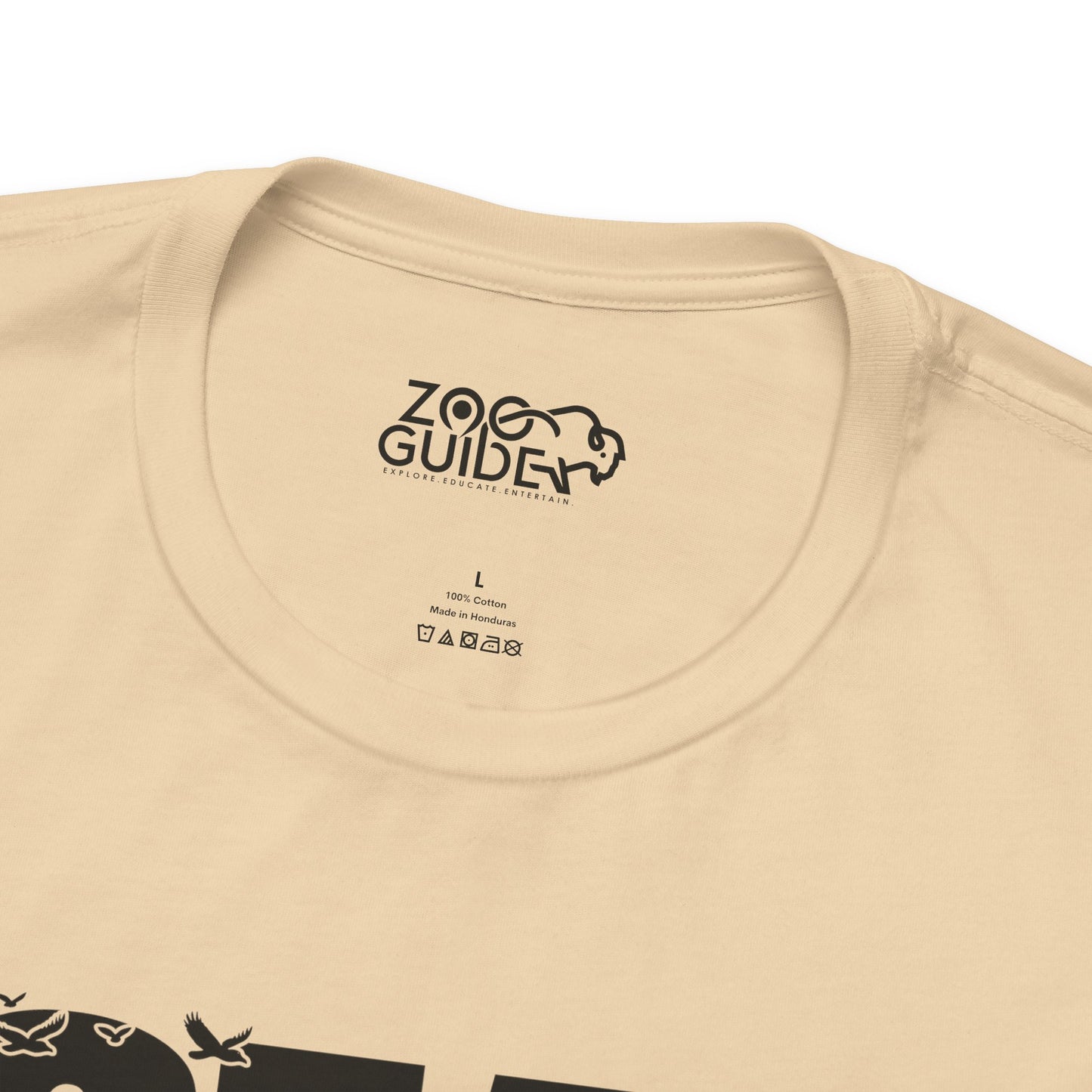 SEAL Word Art Adult Unisex Tee Shirt by Zoo Guide™