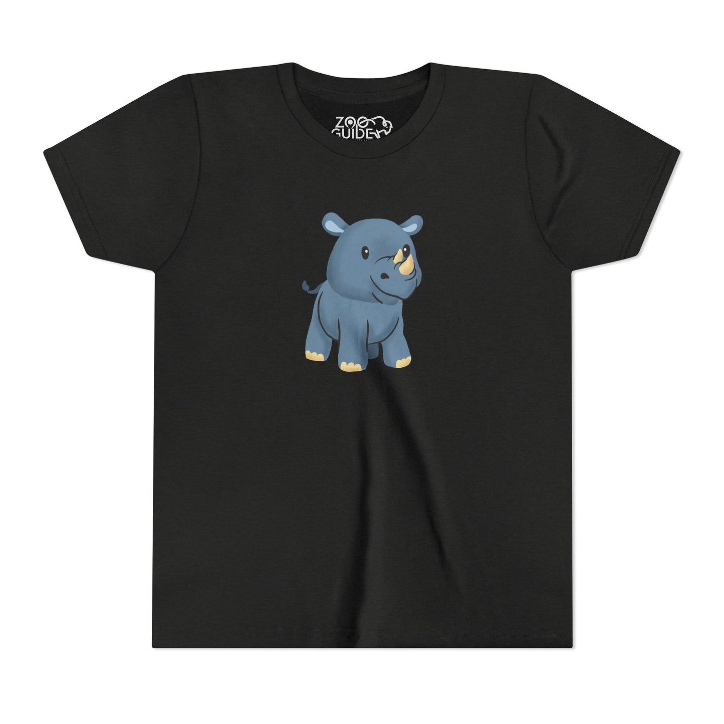 Rhino Youth Tee Shirt by Zoo Guide™