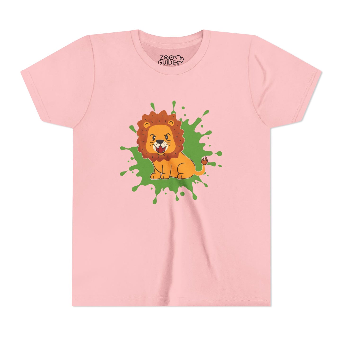 Copy of Roaring Lion Color Splash Youth Tee Shirt by Zoo Guide™