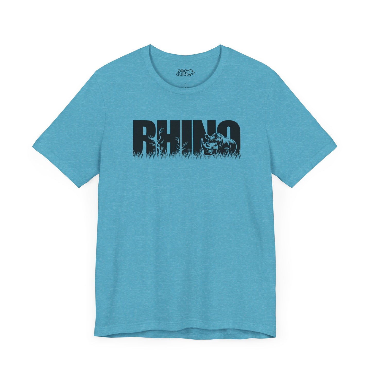 RHINO Adult Unisex Tee Shirt by Zoo Guide™
