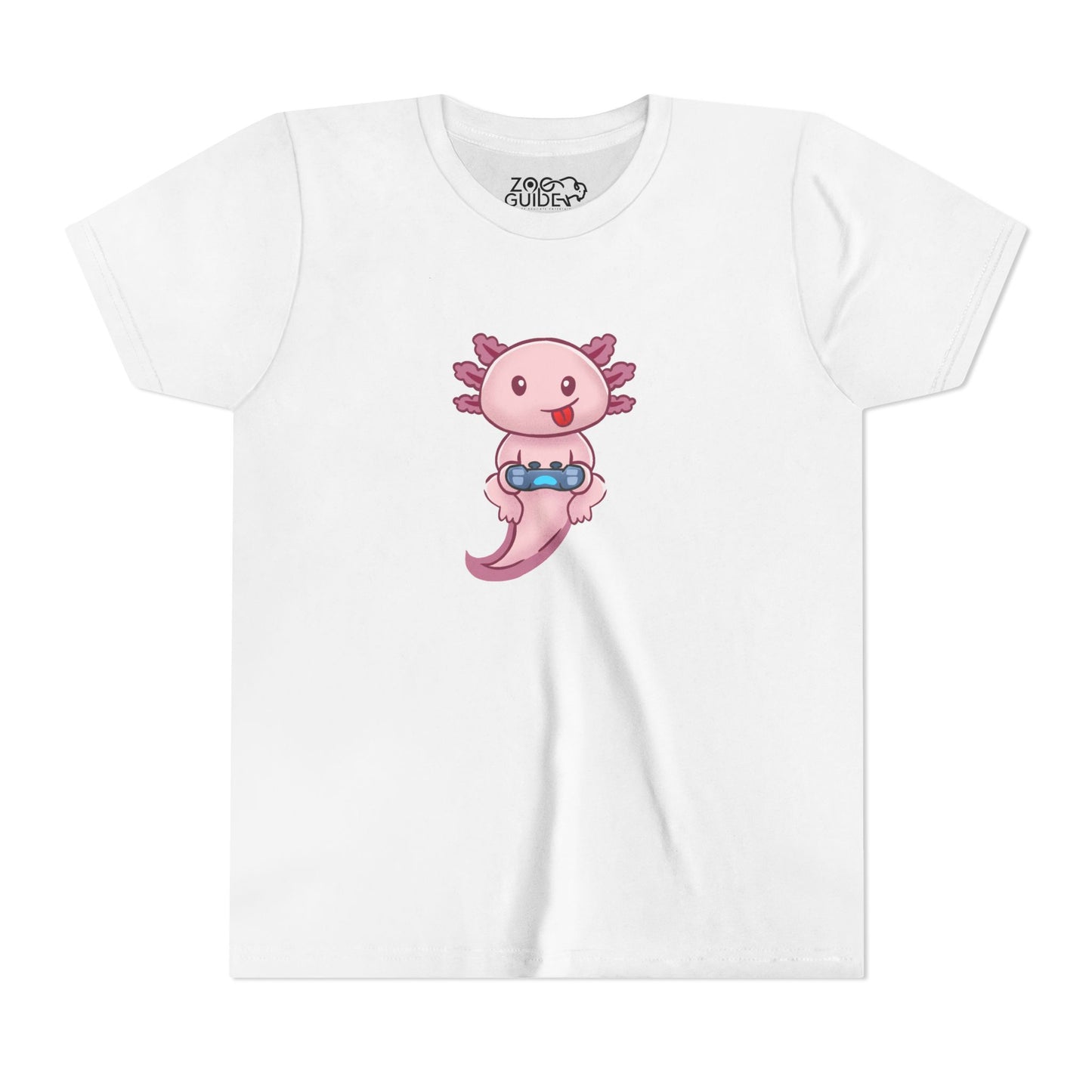 Axolotl Gaming Youth Tee Shirt by Zoo Guide™