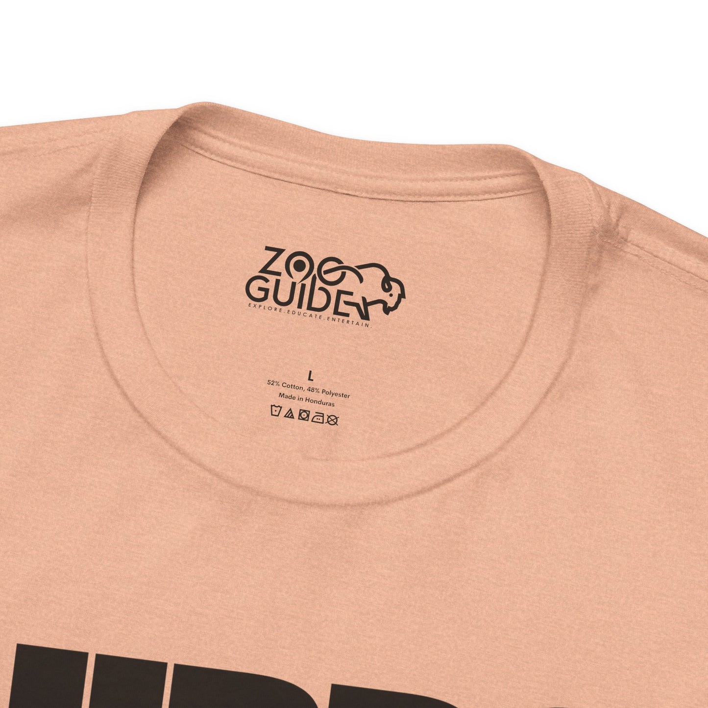 HIPPO Adult Unisex Tee Shirt by Zoo Guide™